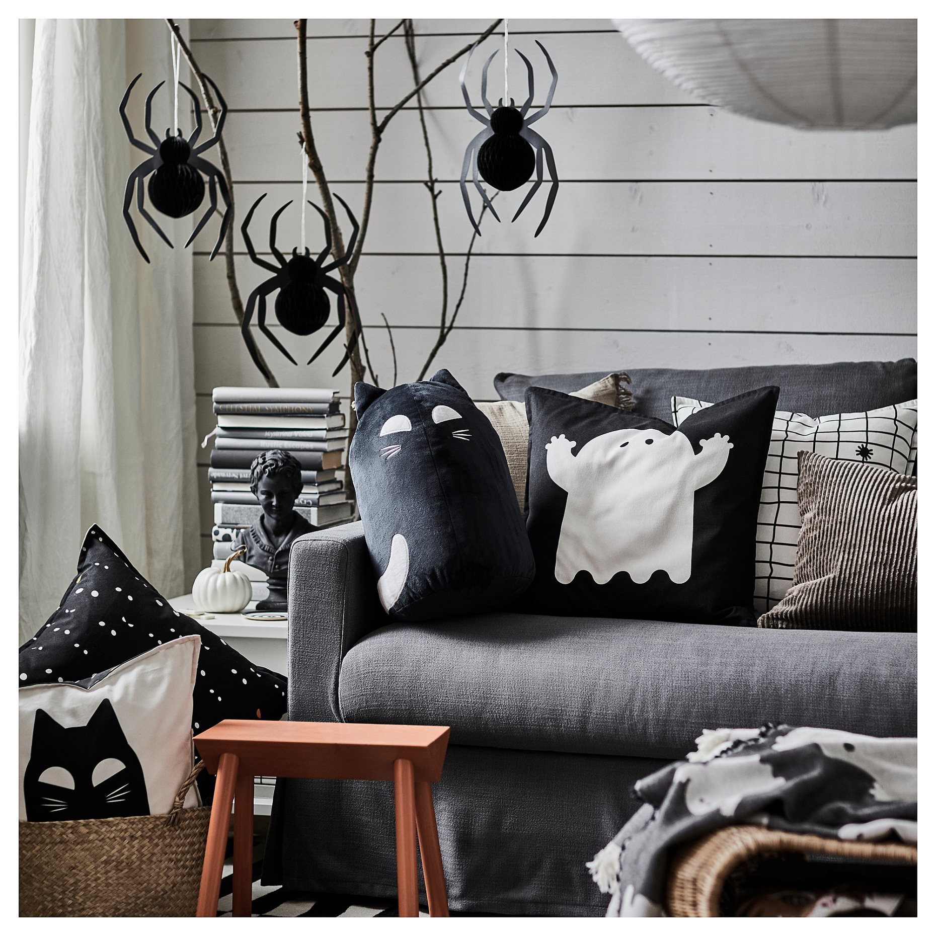 KUSTFYR, κάλυμμα μαξιλαριού, 50x50 cm, 505.995.67