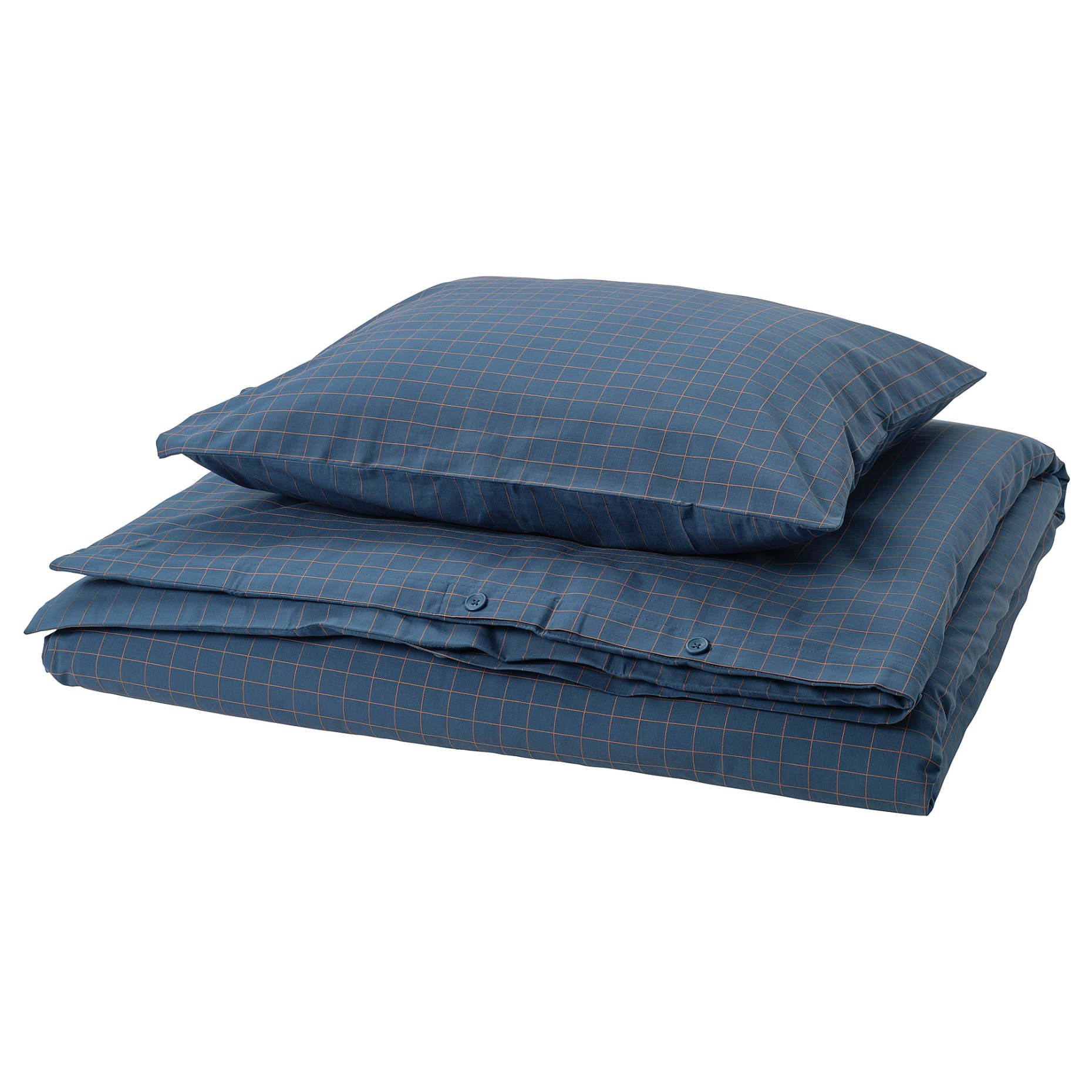 DOFTAKLEJA, παπλωματοθήκη και μαξιλαροθήκη, 150x200/50x60 cm, 506.005.99