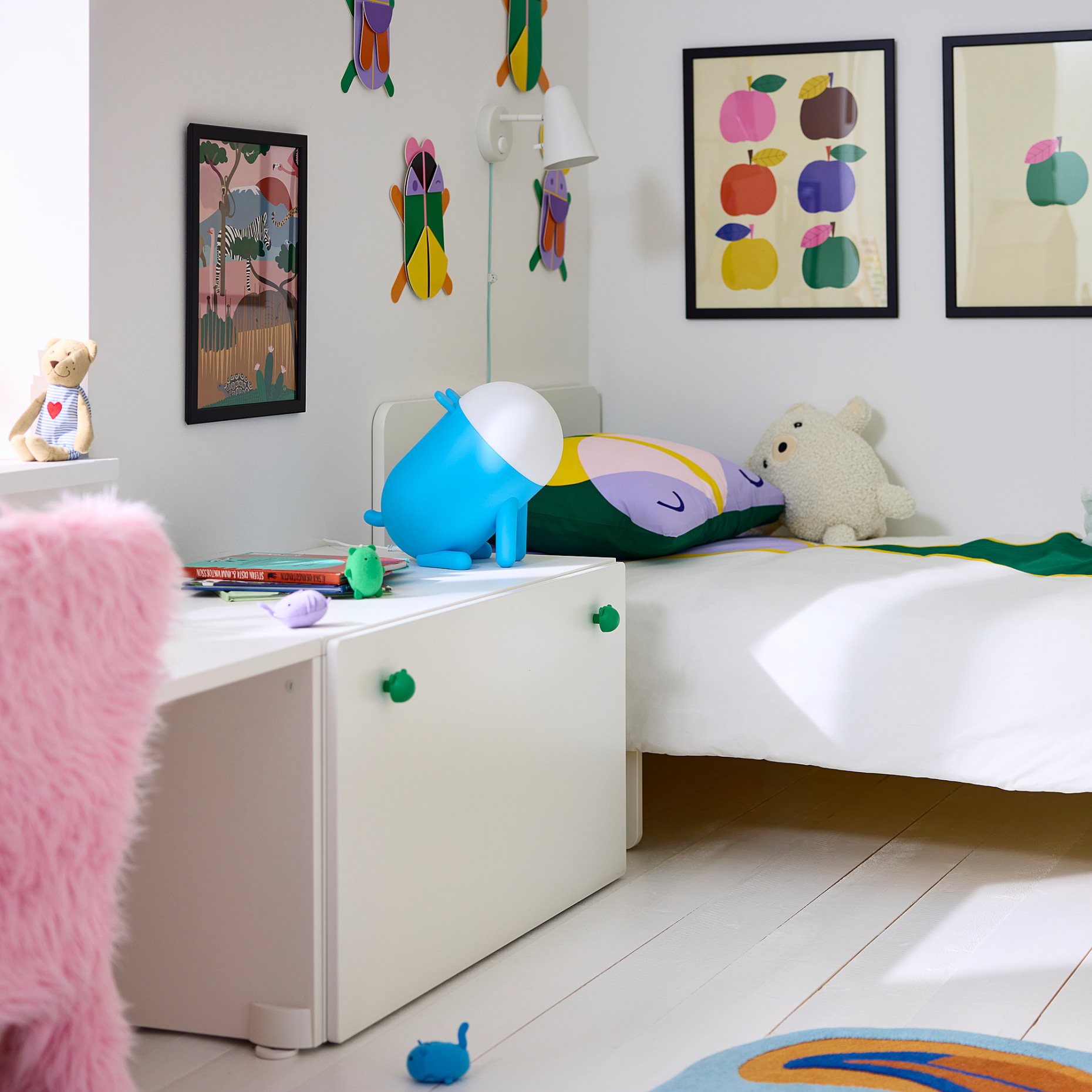 GREJSIMOJS, επιτραπέζιο φωτιστικό με ενσωματωμένο φωτισμό LED/ρυθμιζόμενης έντασης, 506.035.31