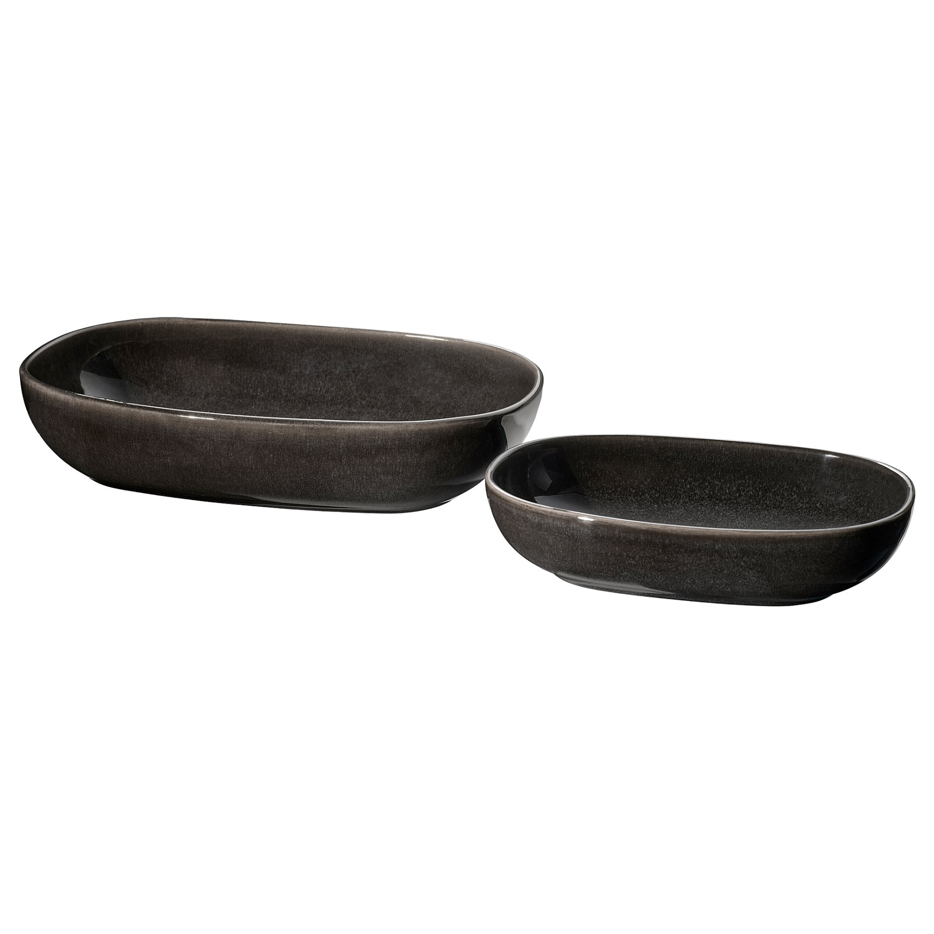 GLADELIG, oven dish, set of 2, 506.079.49