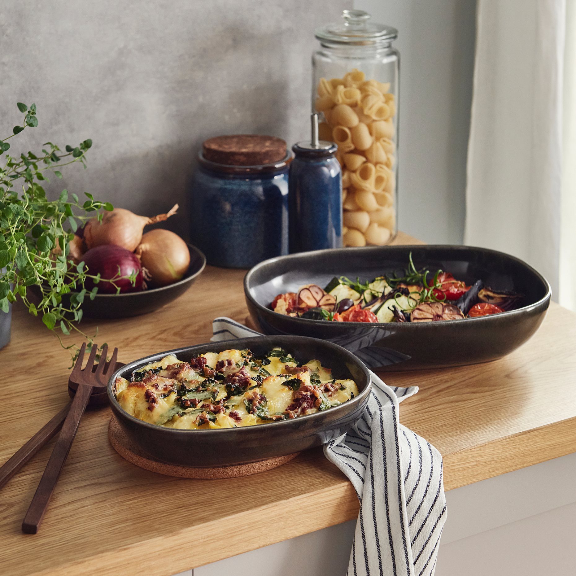 GLADELIG, oven dish, set of 2, 506.079.49