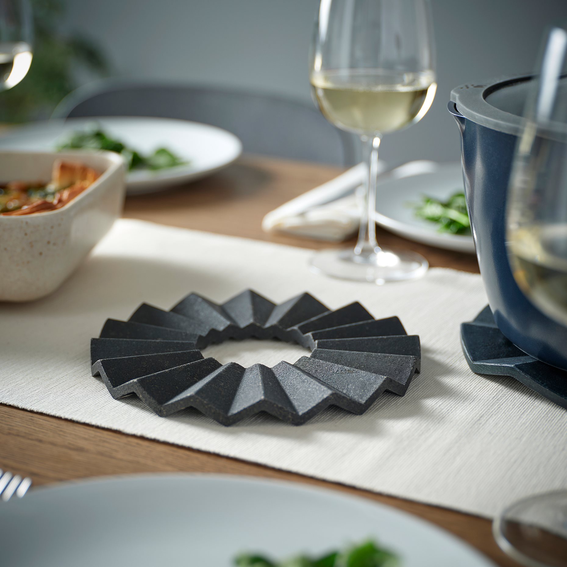 ELDSTJÄRT, pot stand set of 2, 19 cm, 506.092.41