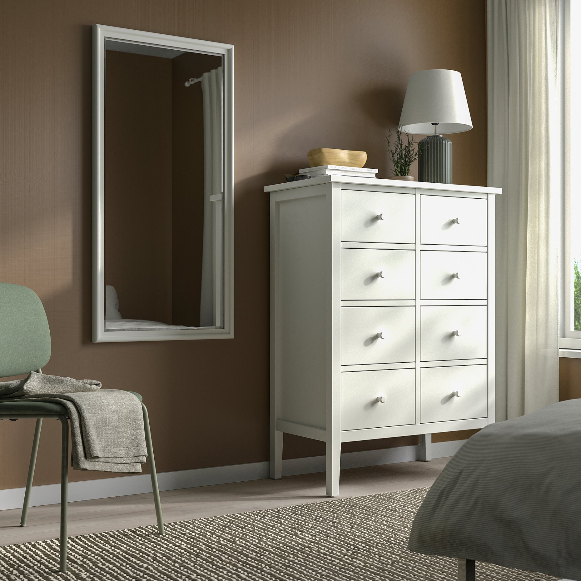 PINGSTSYREN, καθρέφτης, 60x120 cm, 506.100.94