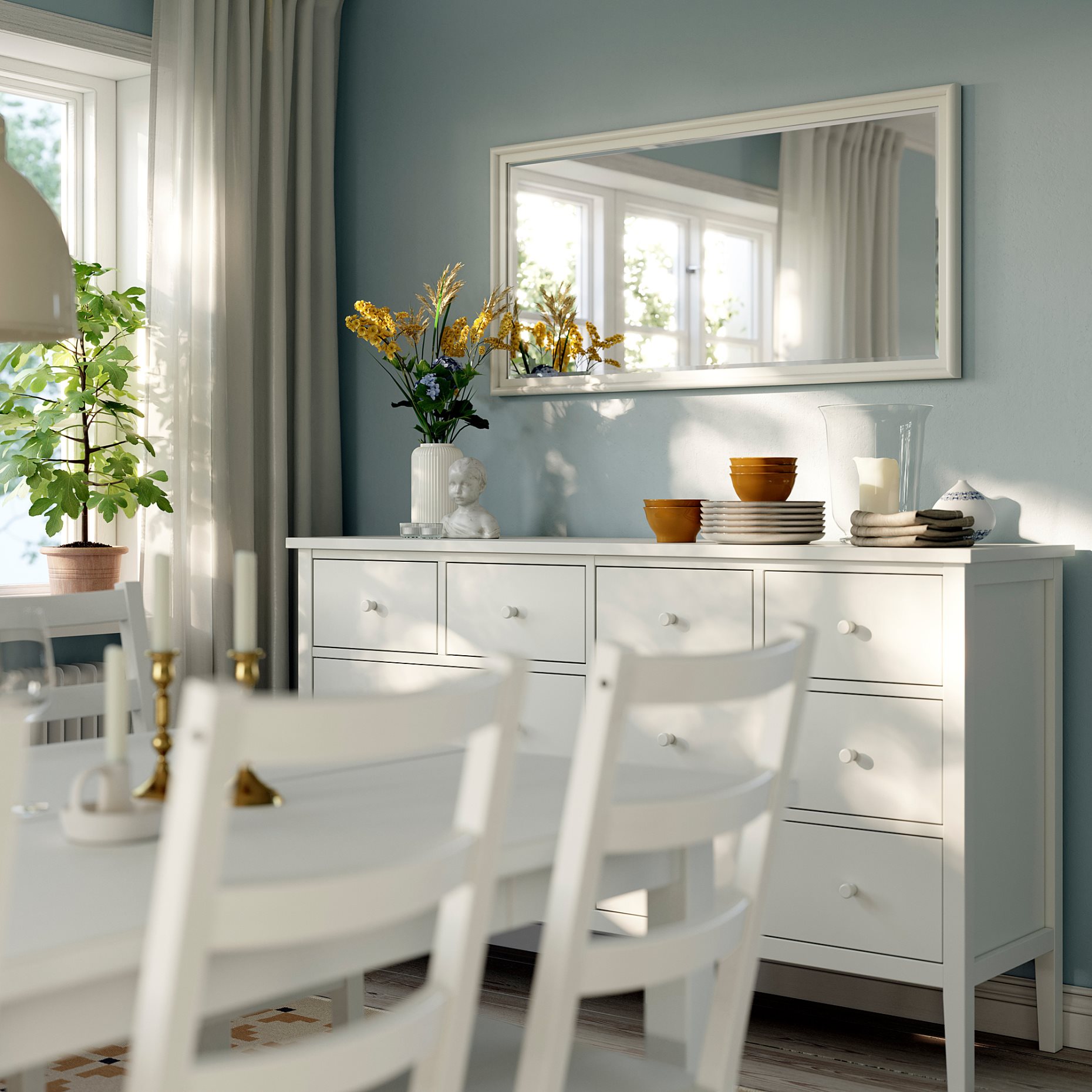 PINGSTSYREN, καθρέφτης, 60x120 cm, 506.100.94