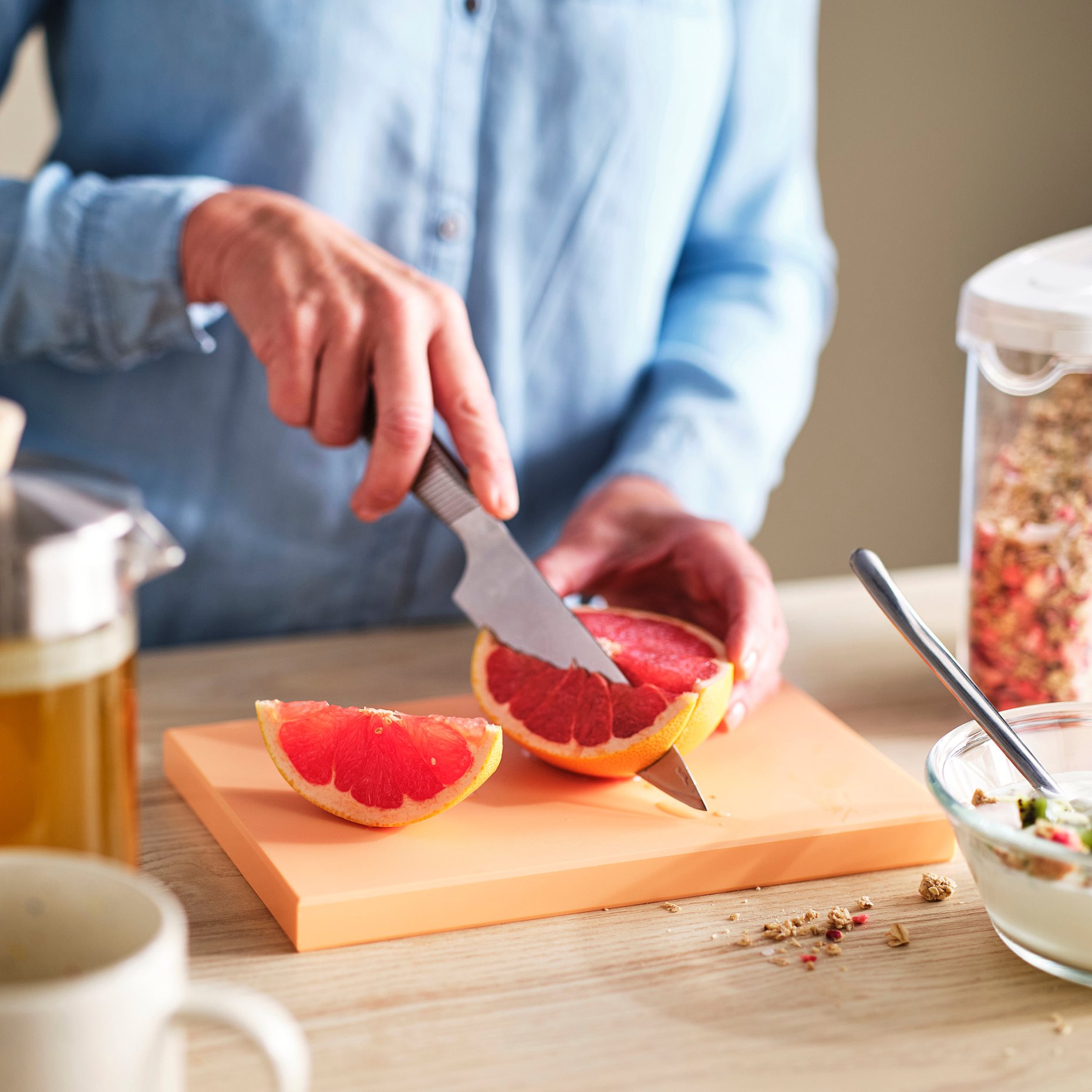 KUSTHOPPARE, chopping board, 25x17 cm, 506.110.60