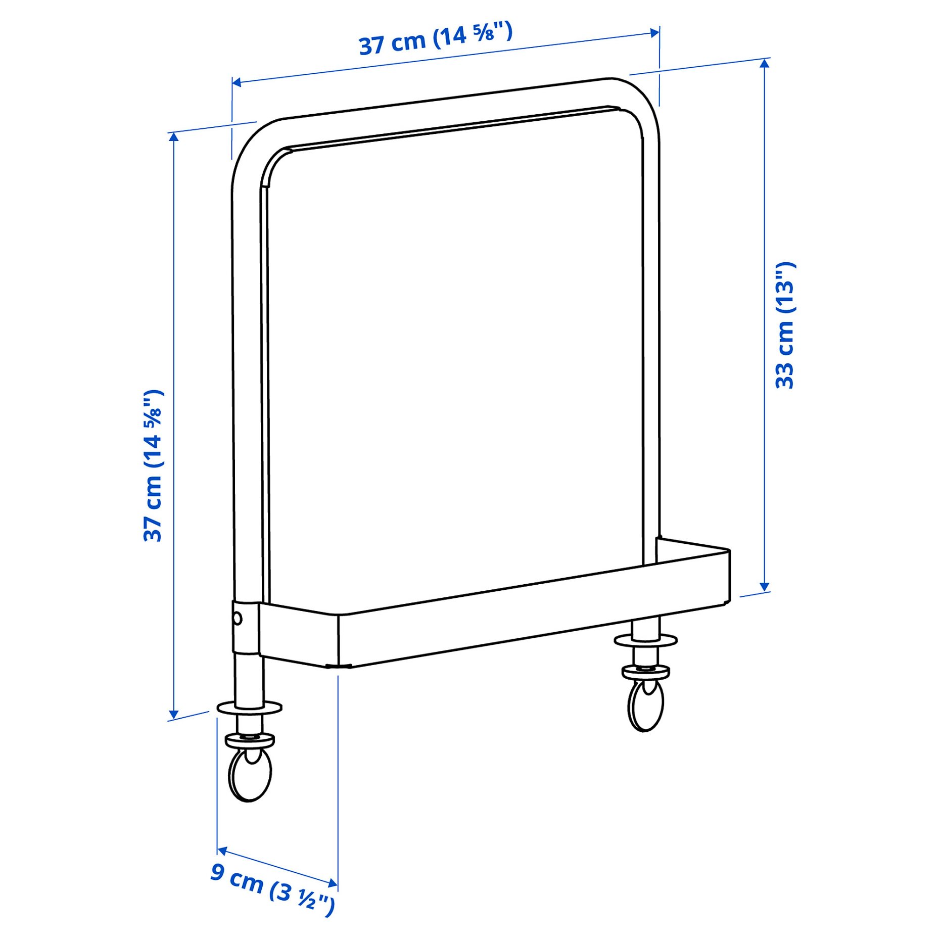RELATERA, whiteboard/magnetic board, 506.113.38