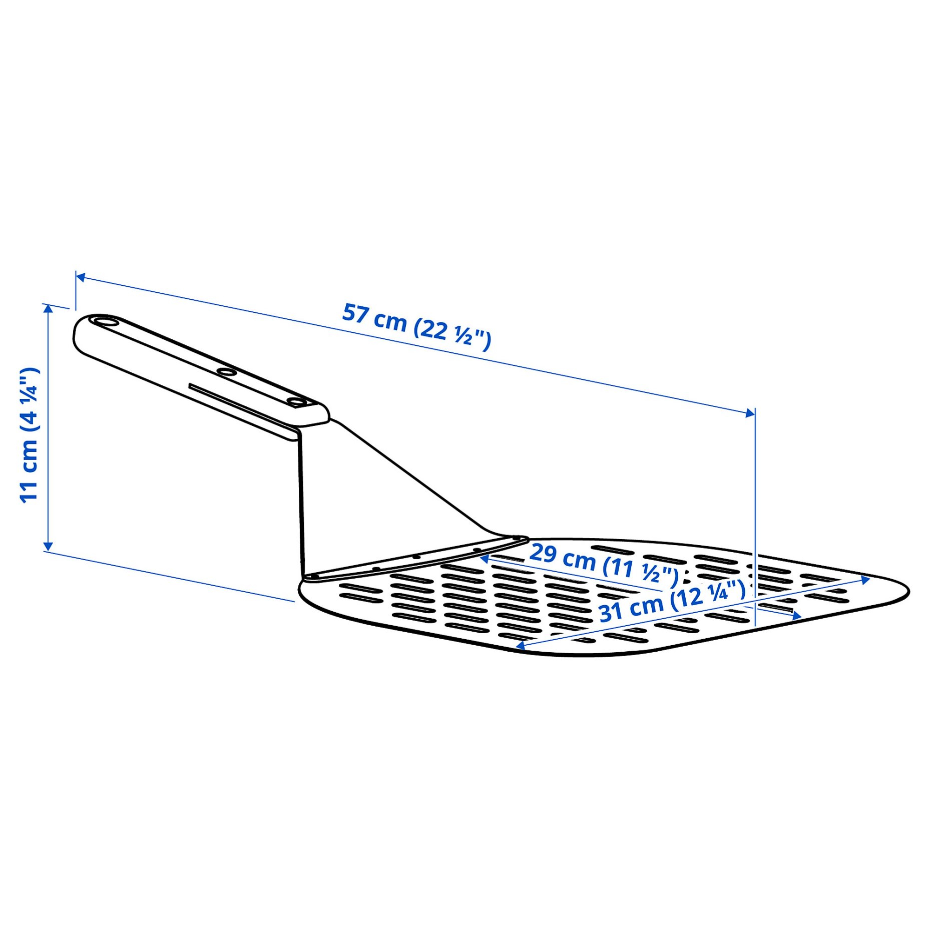 HAVSTULPAN, pizza shovel, 57 cm, 506.190.23