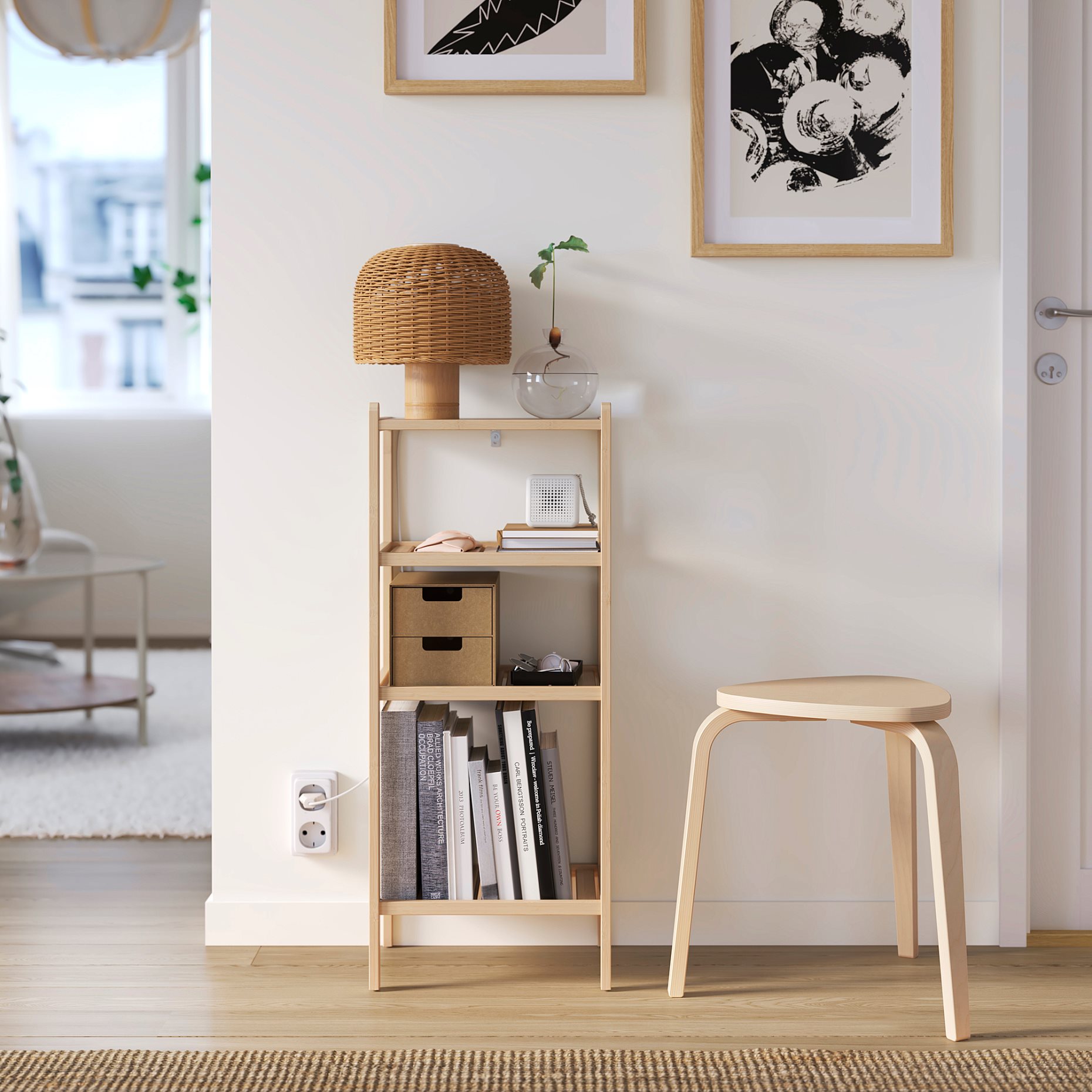 STEGESUND, shelf unit, 36x28x87 cm, 506.320.10
