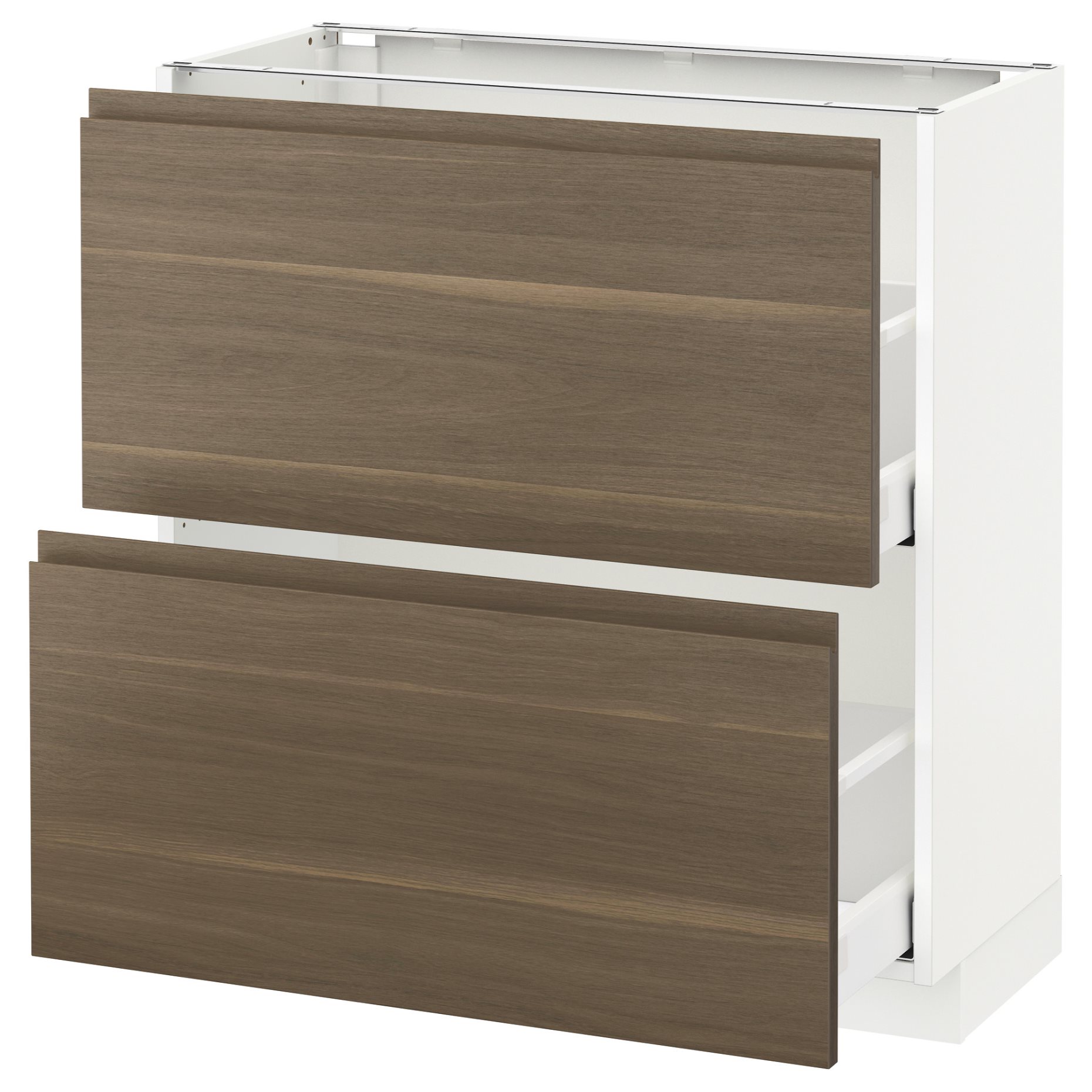 METOD/MAXIMERA, base cabinet with 2 drawers, 591.317.68