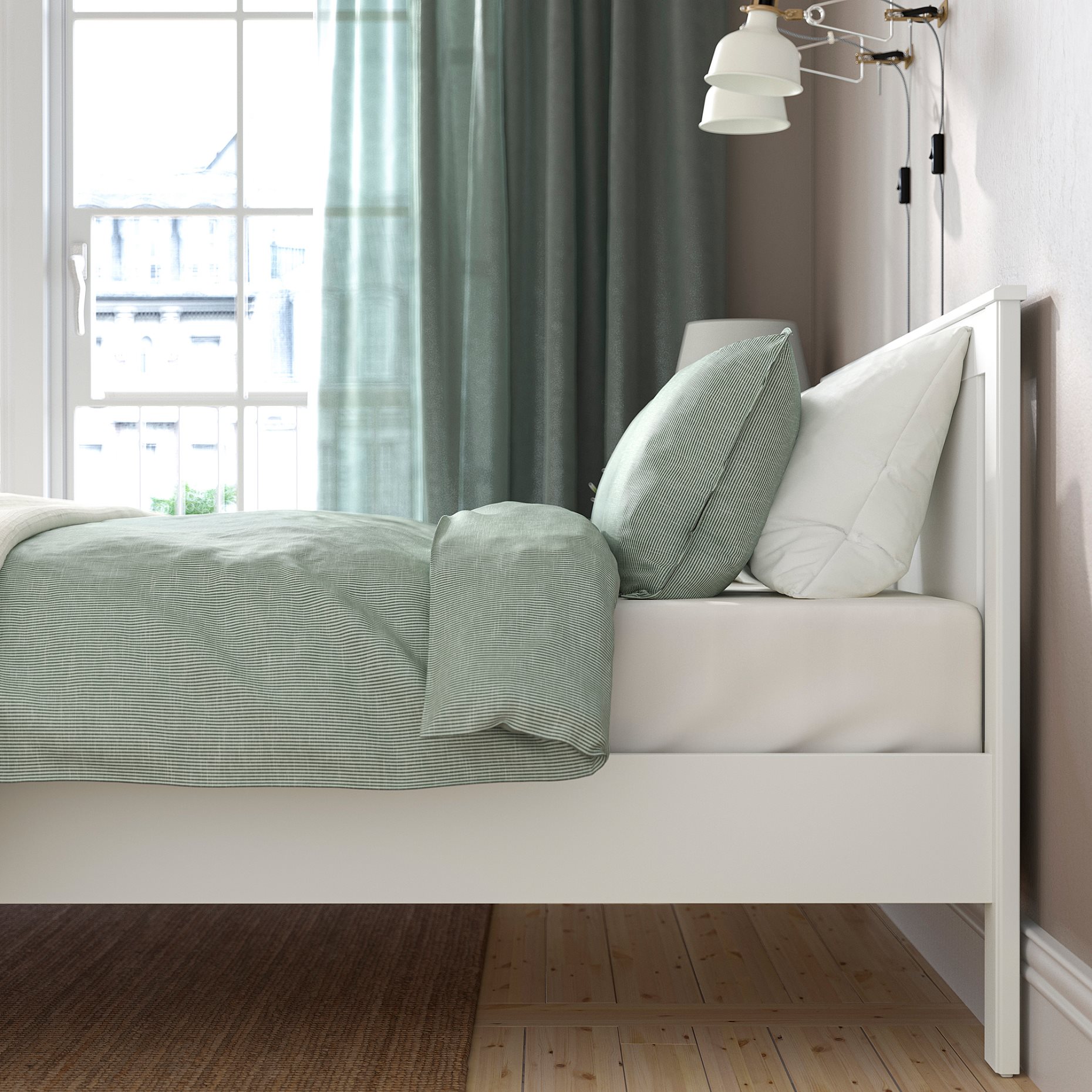 SONGESAND, bed frame, 160X200 cm, 592.412.29