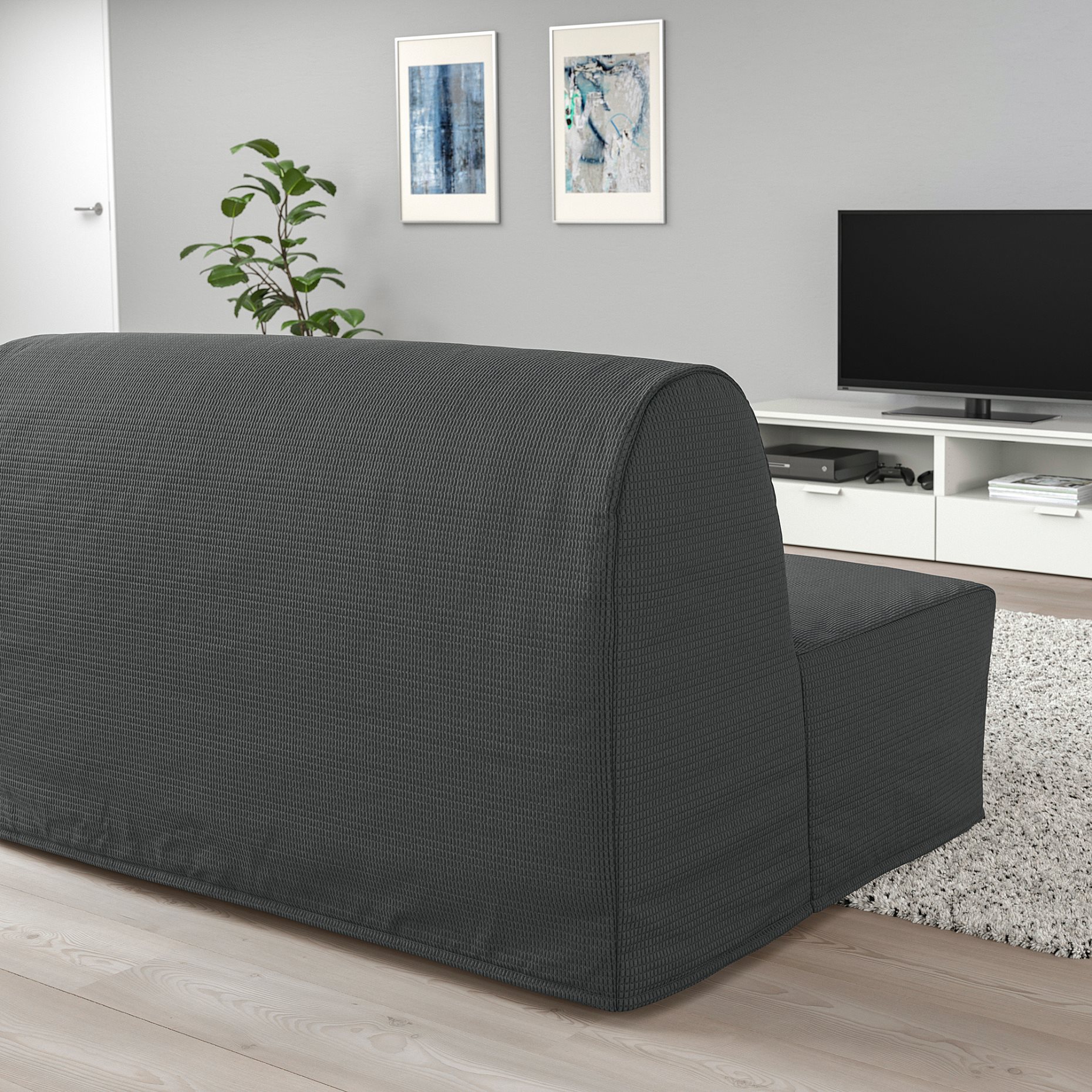 LYCKSELE LÖVÅS, 2-seat sofa-bed, 593.871.32