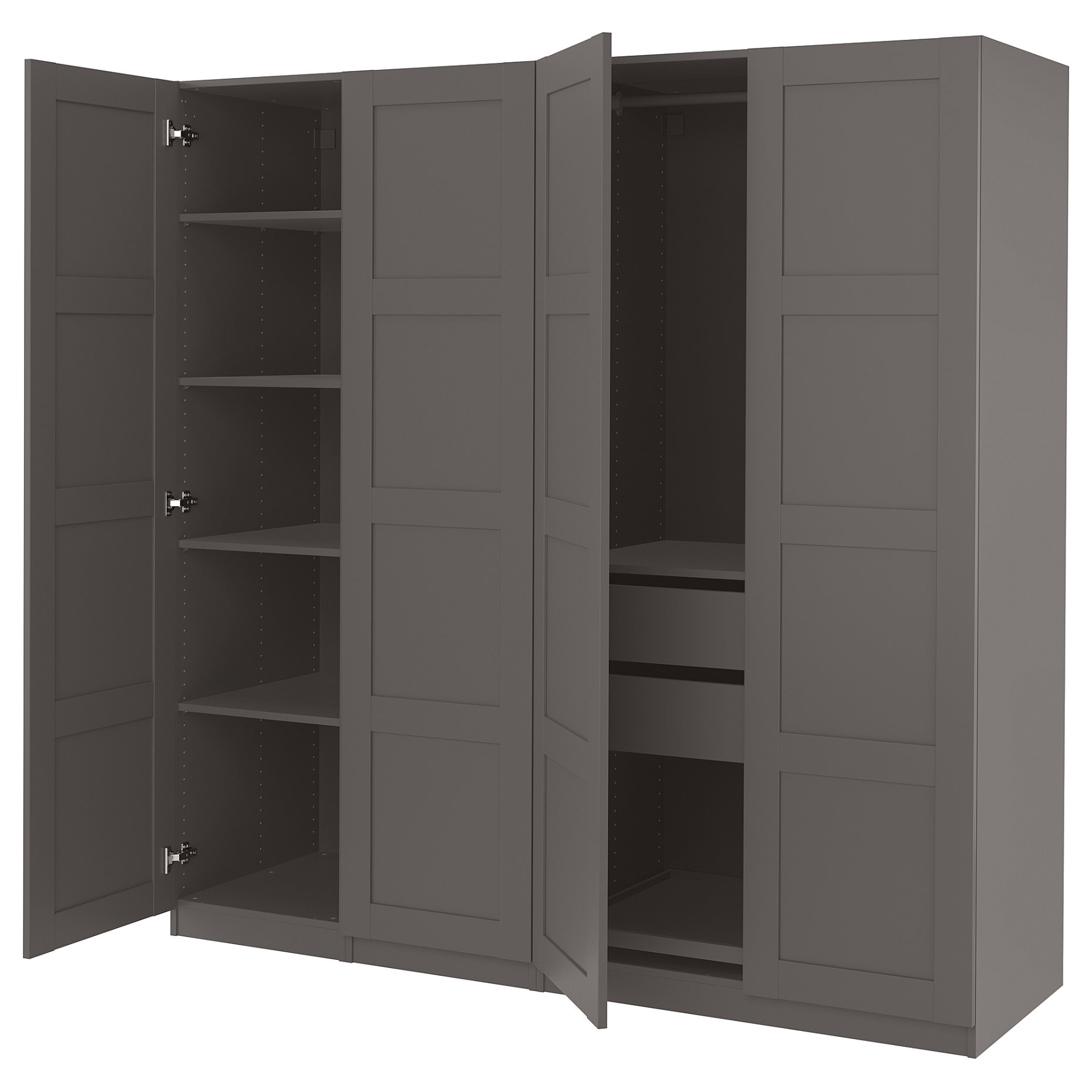 PAX/BERGSBO, wardrobe, 200x60x201 cm, 594.318.99
