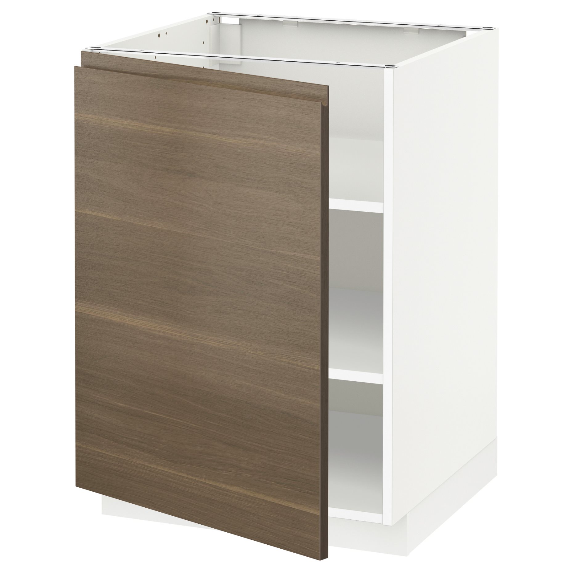 METOD base cabinet with shelves, 60x60 cm 59458450 | IKEA Cyprus