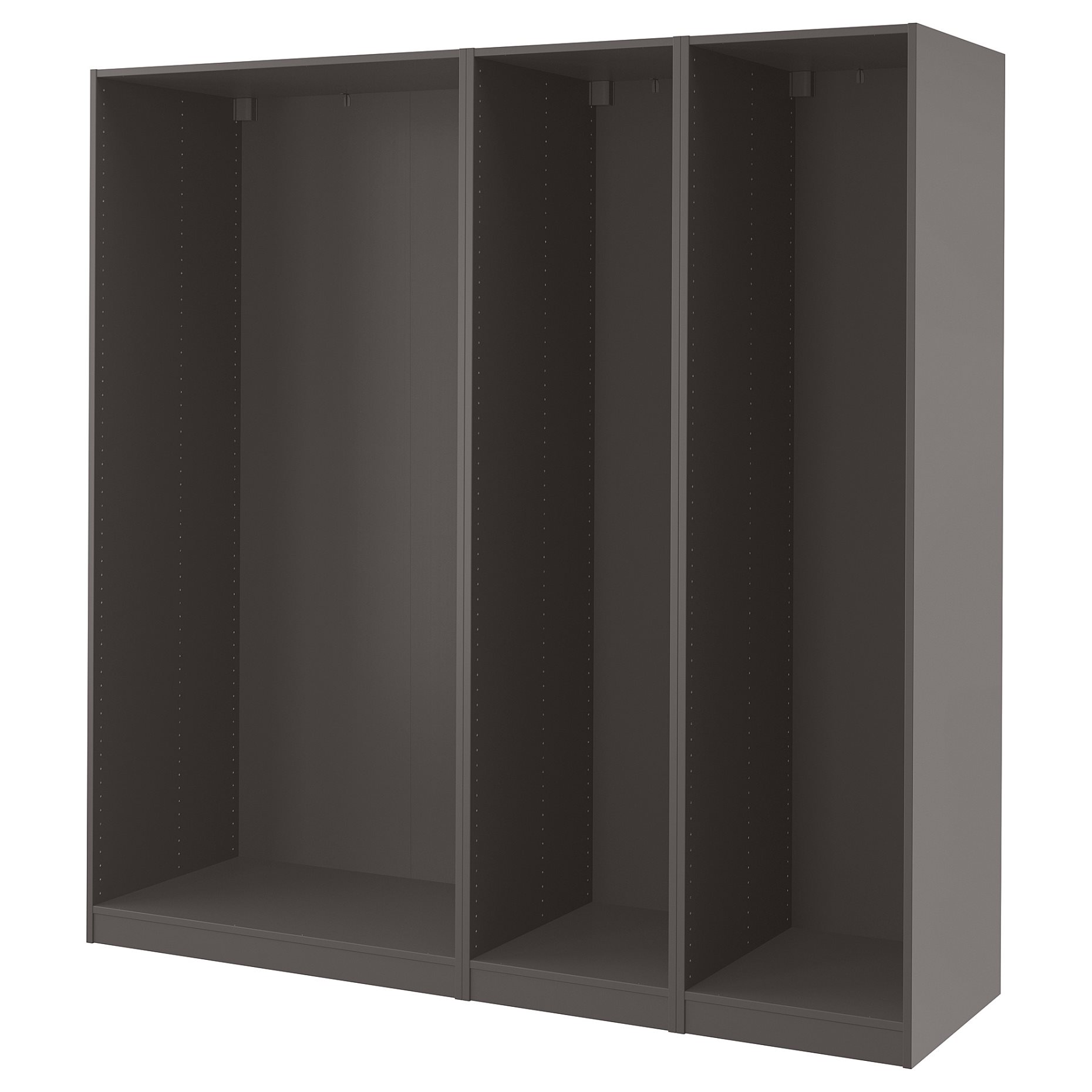 PAX, 3 wardrobe frames, 200x58x201 cm, 594.948.15