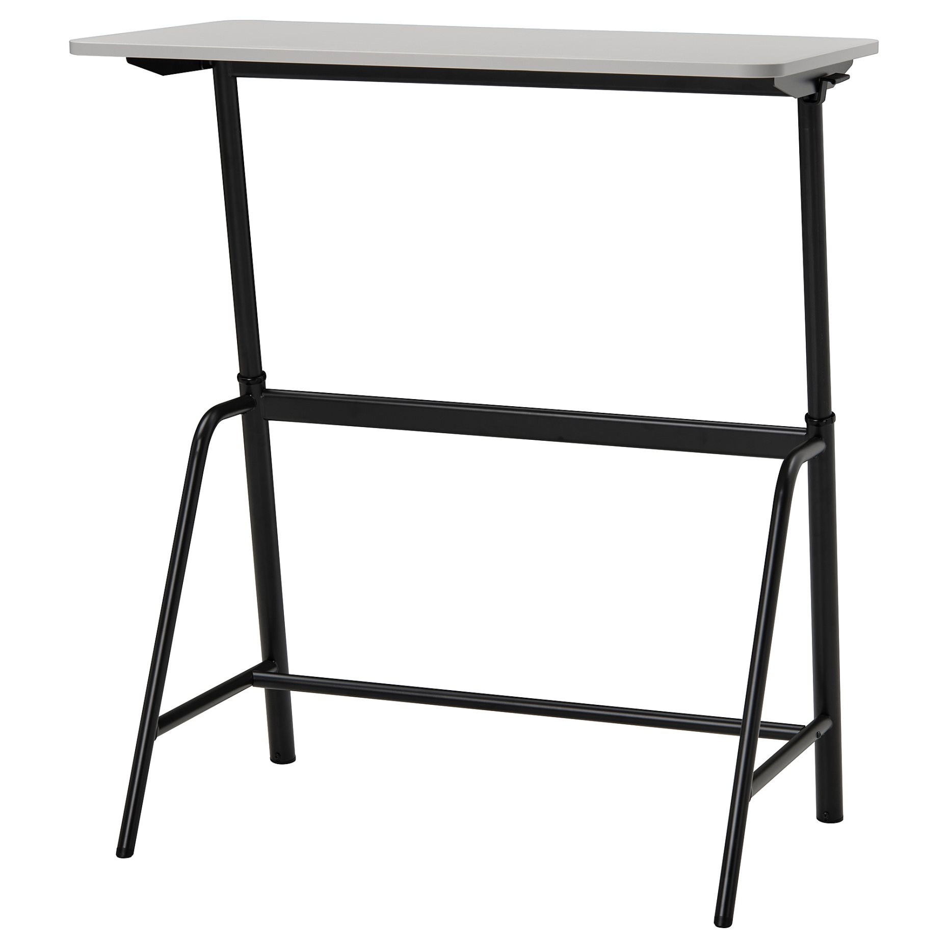 GLADHÖJDEN/NILS, table and sit/stand support, 595.012.22