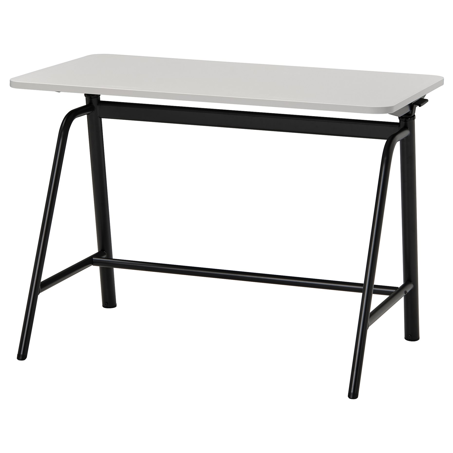 GLADHÖJDEN/NILS, table and sit/stand support, 595.012.22