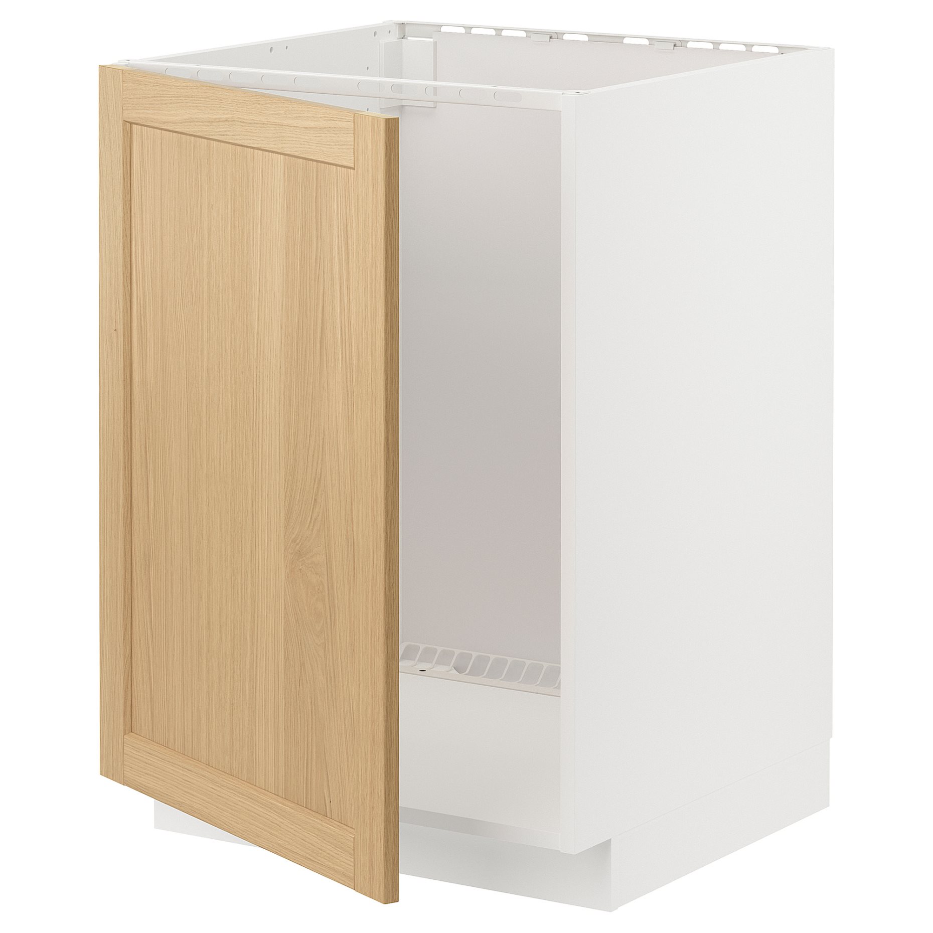 METOD, base cabinet for sink, 60x60 cm, 595.091.00
