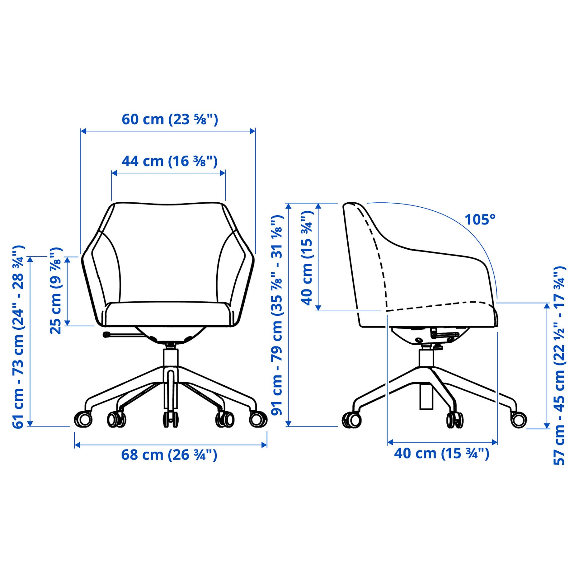 TOSSBERG/LANG, conference chair, 595.131.02