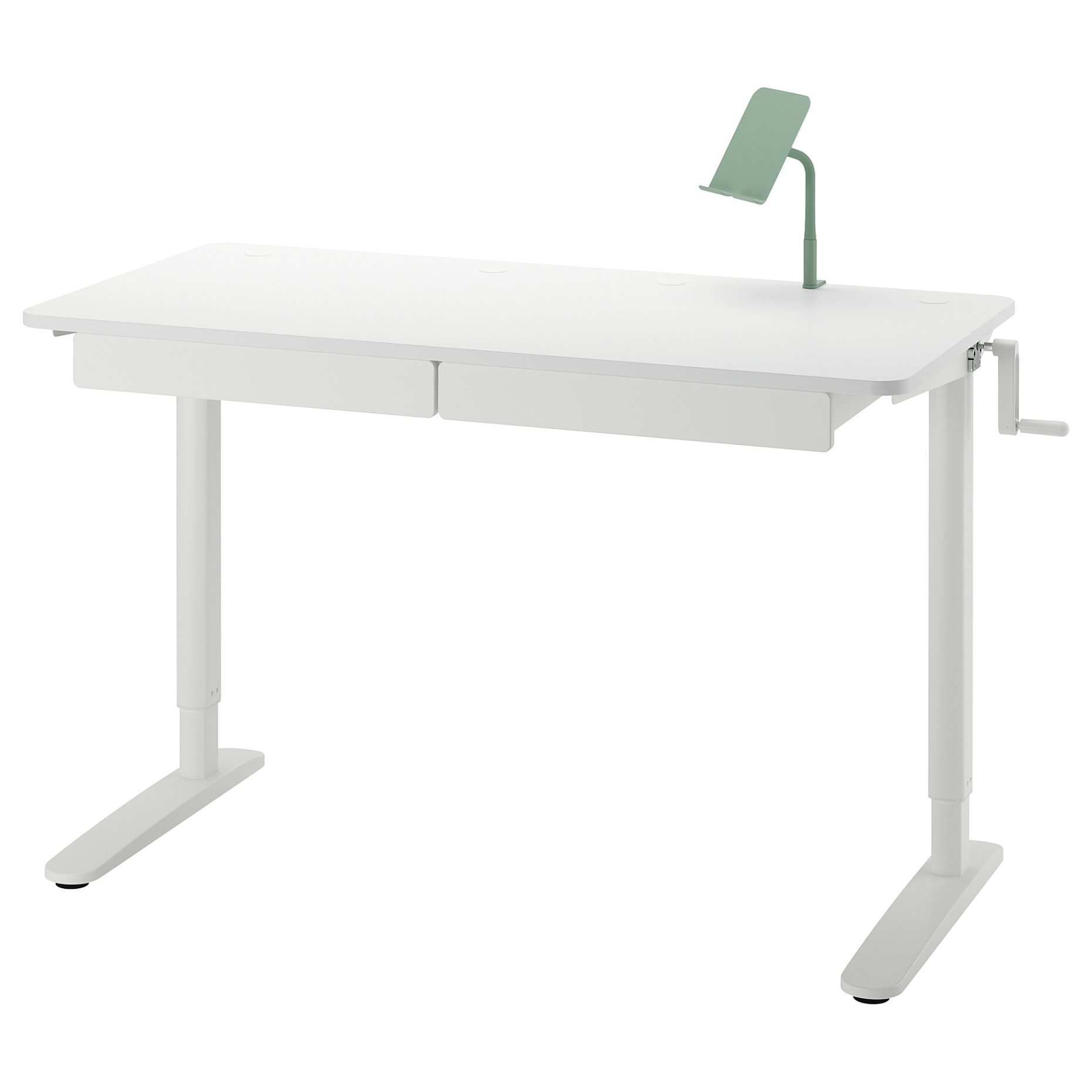 RELATERA, desk combination sit/stand, 117x60 cm, 595.557.62