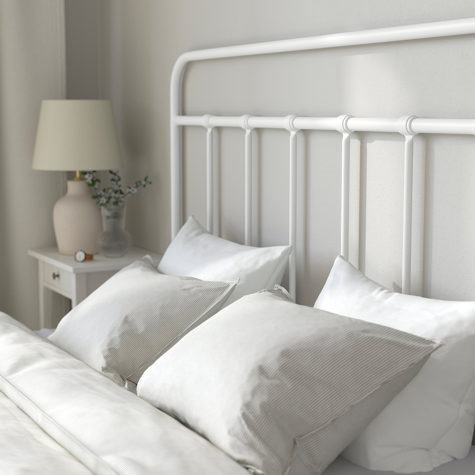 STJARNO, σκελετός κρεβατιού, 160x200 cm, 595.633.52