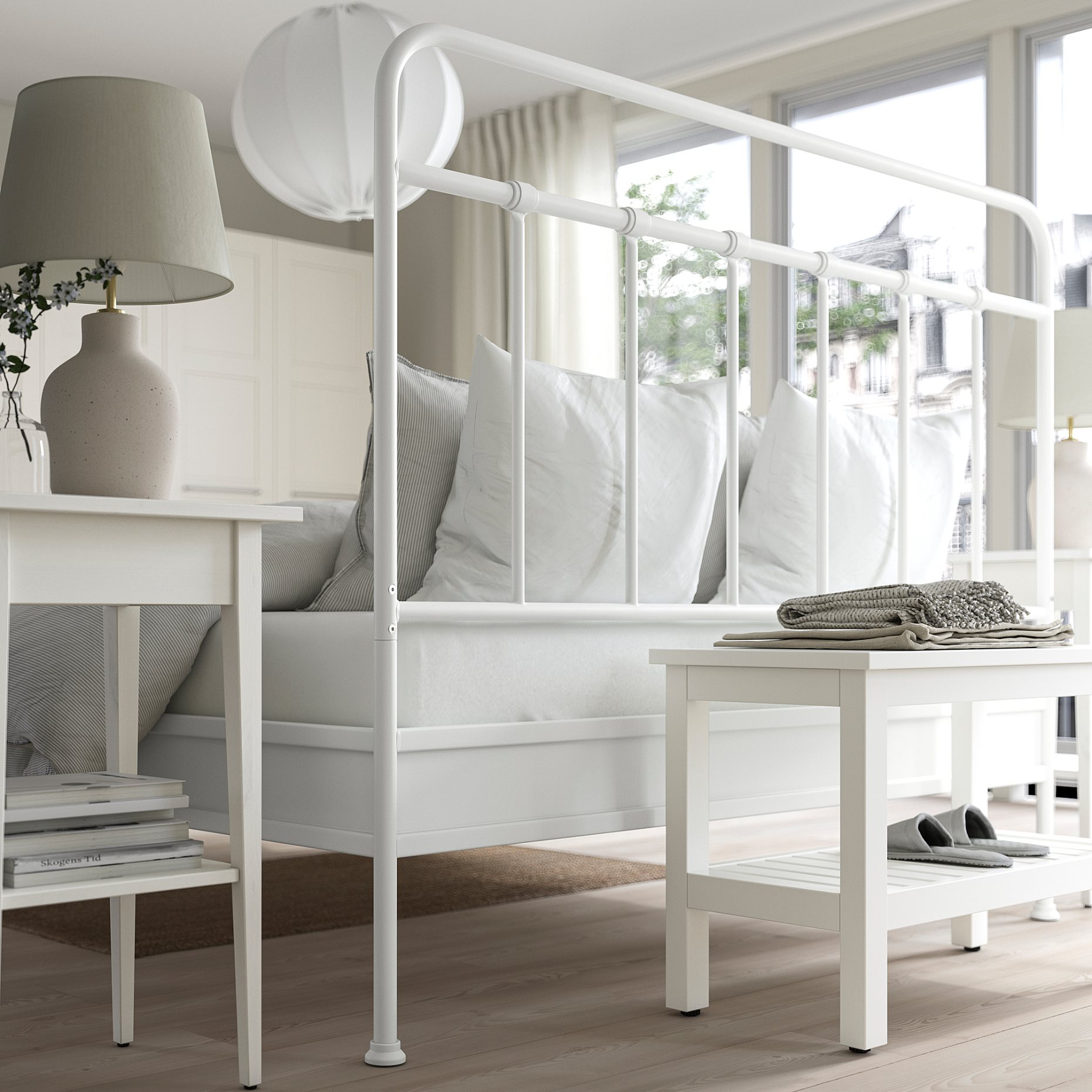 STJARNO, σκελετός κρεβατιού, 160x200 cm, 595.633.52