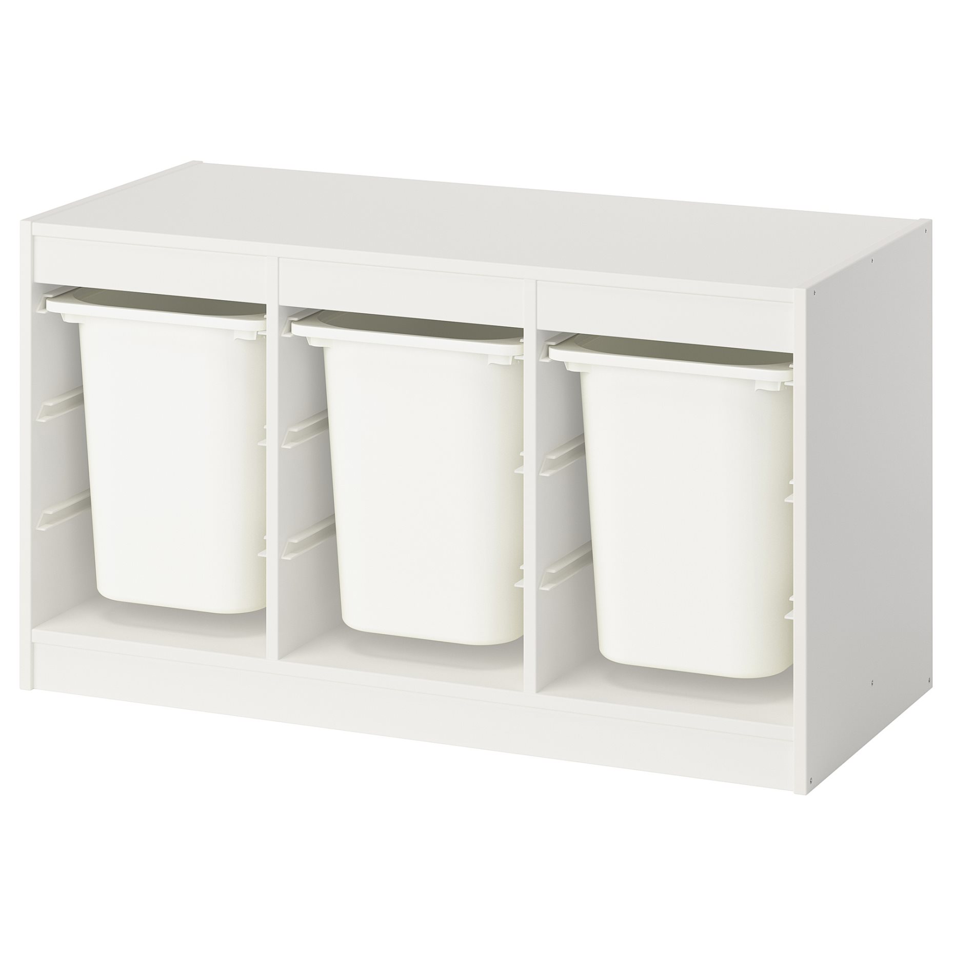 TROFAST, storage combination with boxes, 99x44x56 cm, 595.747.32