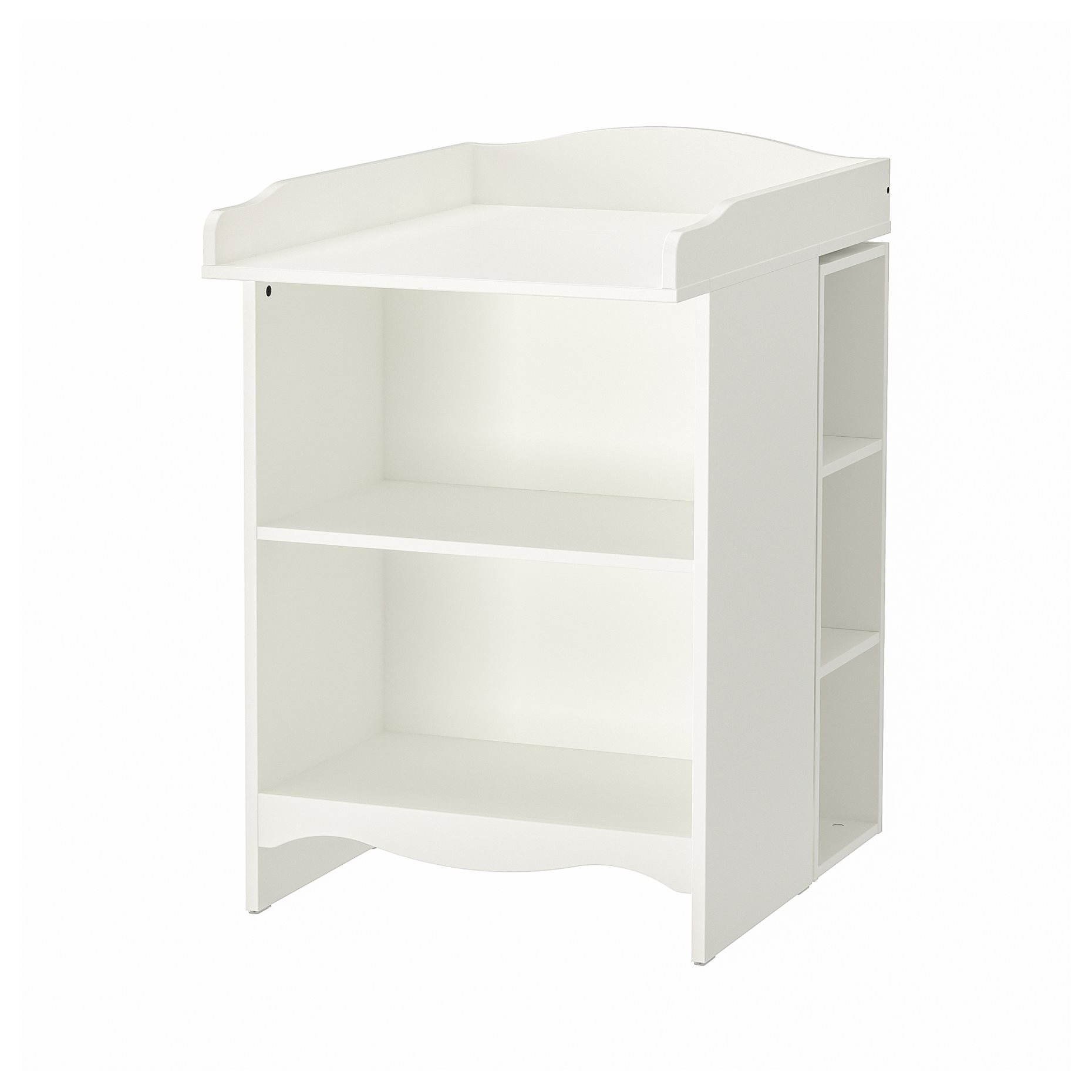 SMÅGÖRA, changing table/bookshelf with 1 shelf unit, 595.975.21