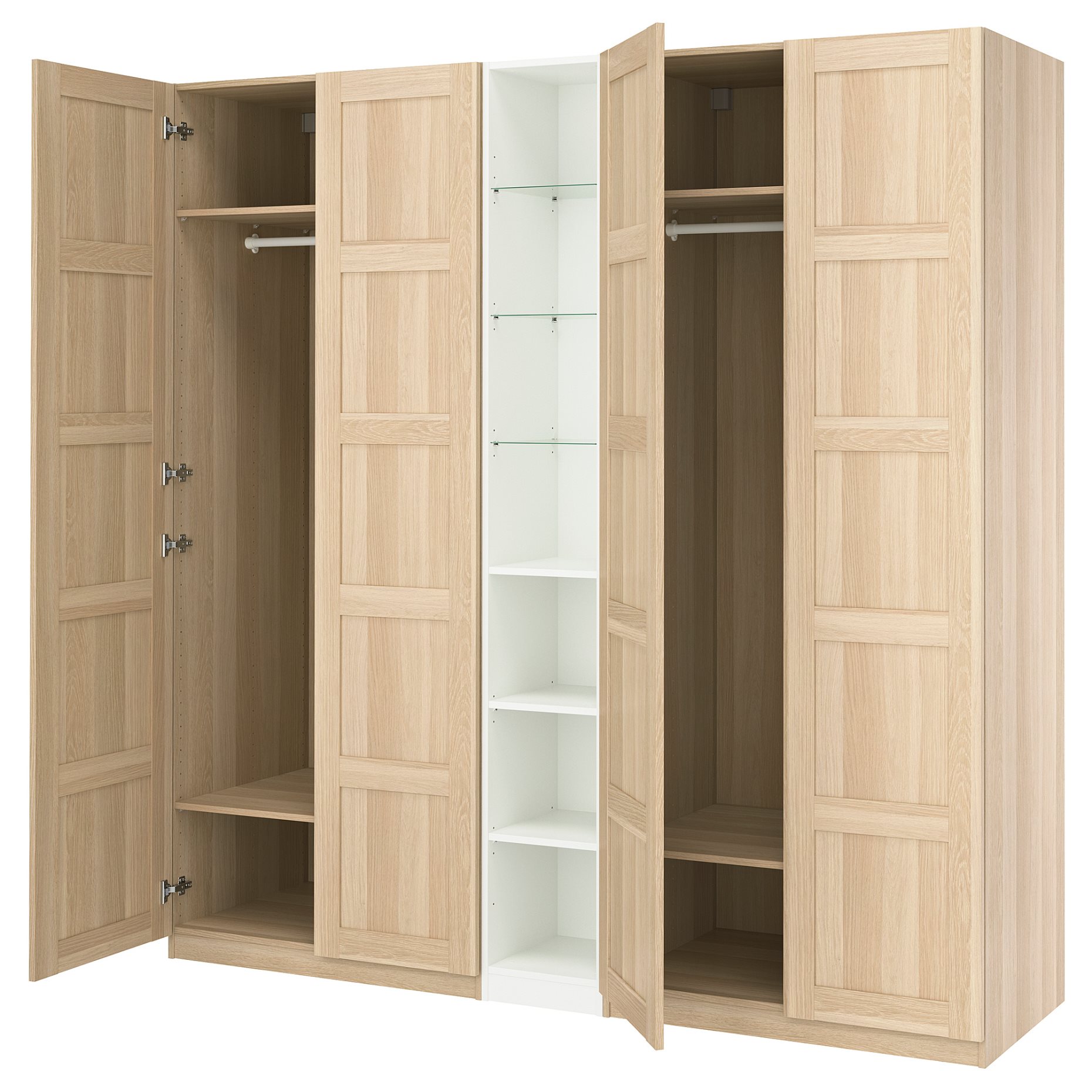 PAX/BERGSBO, wardrobe combination, 235x60x236 cm, 596.074.07