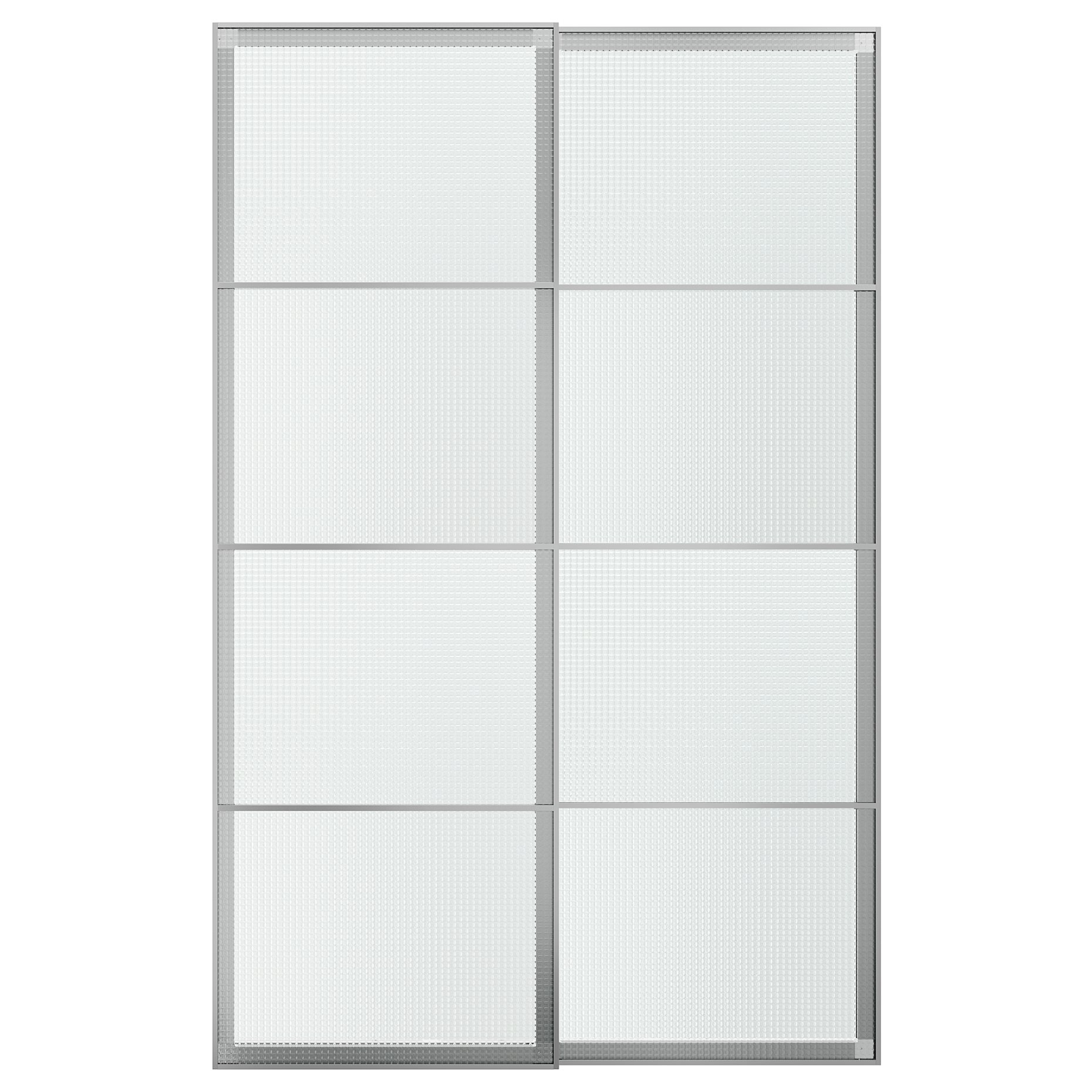 LUNDBRÄSMA, συρόμενη πόρτα, 2 τεμ. 150x236 cm, 596.190.47