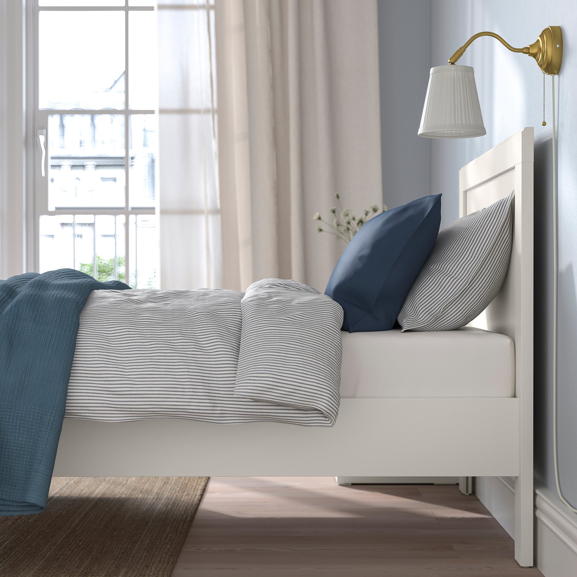 FÅGELFJÄLLET, bedroom furniture set of 2, 90x200 cm, 596.280.61