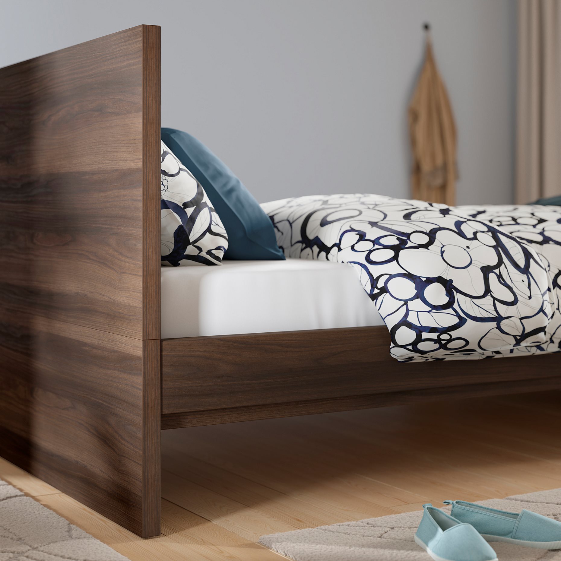 STORKLINTA, bed frame, 90x200 cm, 596.288.67