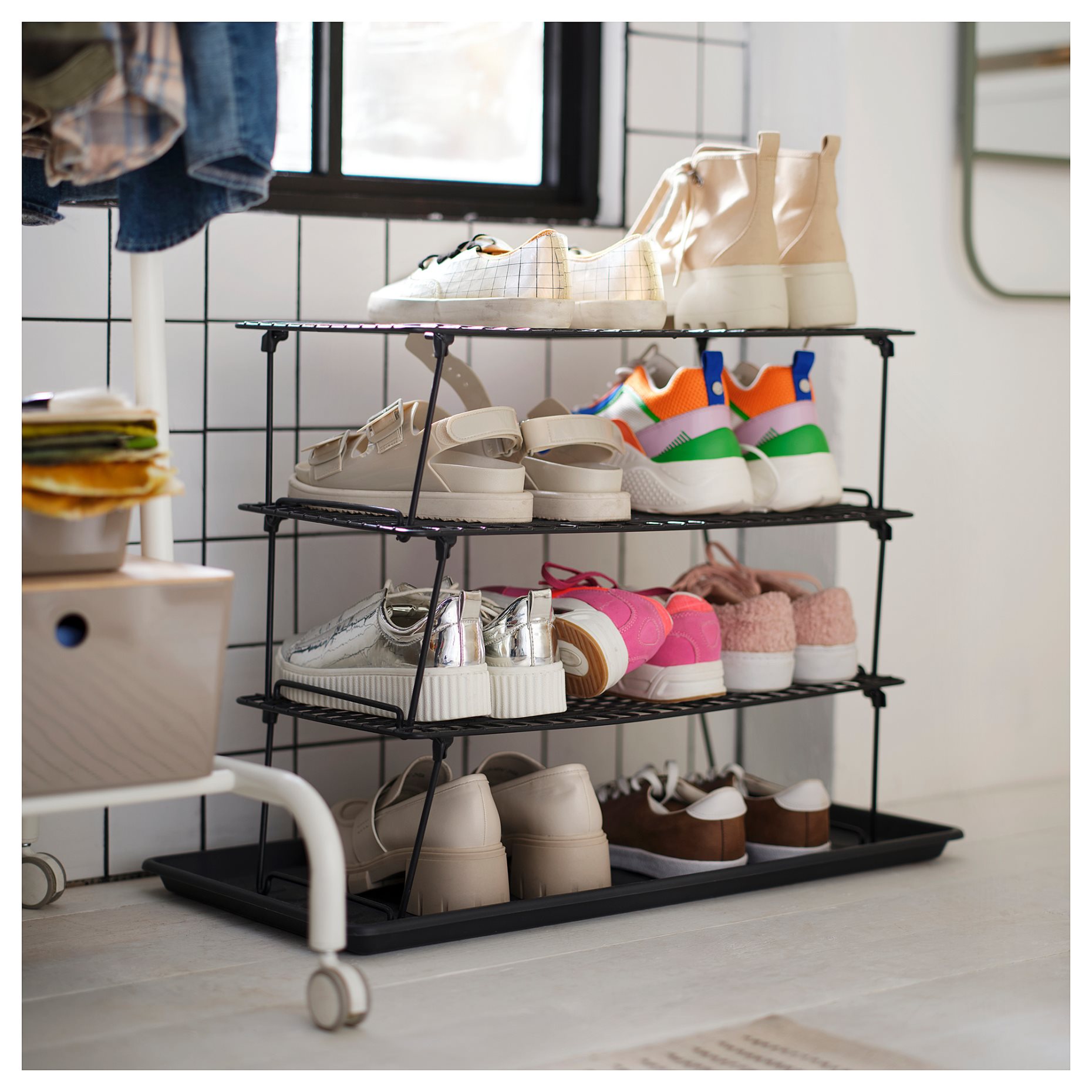 BAGGMUCK, shoe mat/in/outdoor, 71x35 cm, 603.297.11