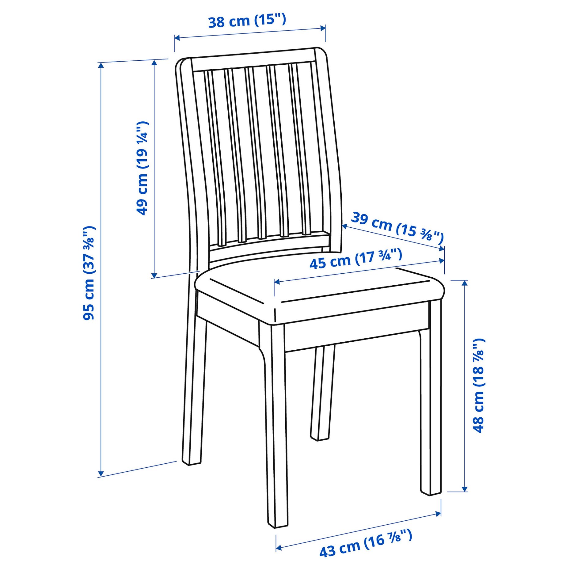 EKEDALEN, chair, 603.410.15