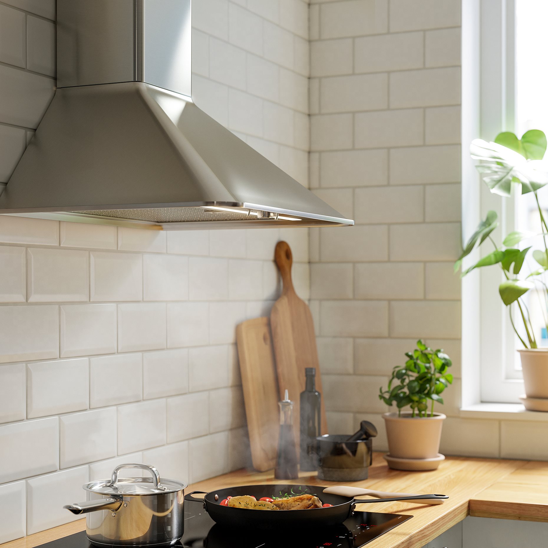 MATTRADITION, wall mounted extractor hood, 603.688.11