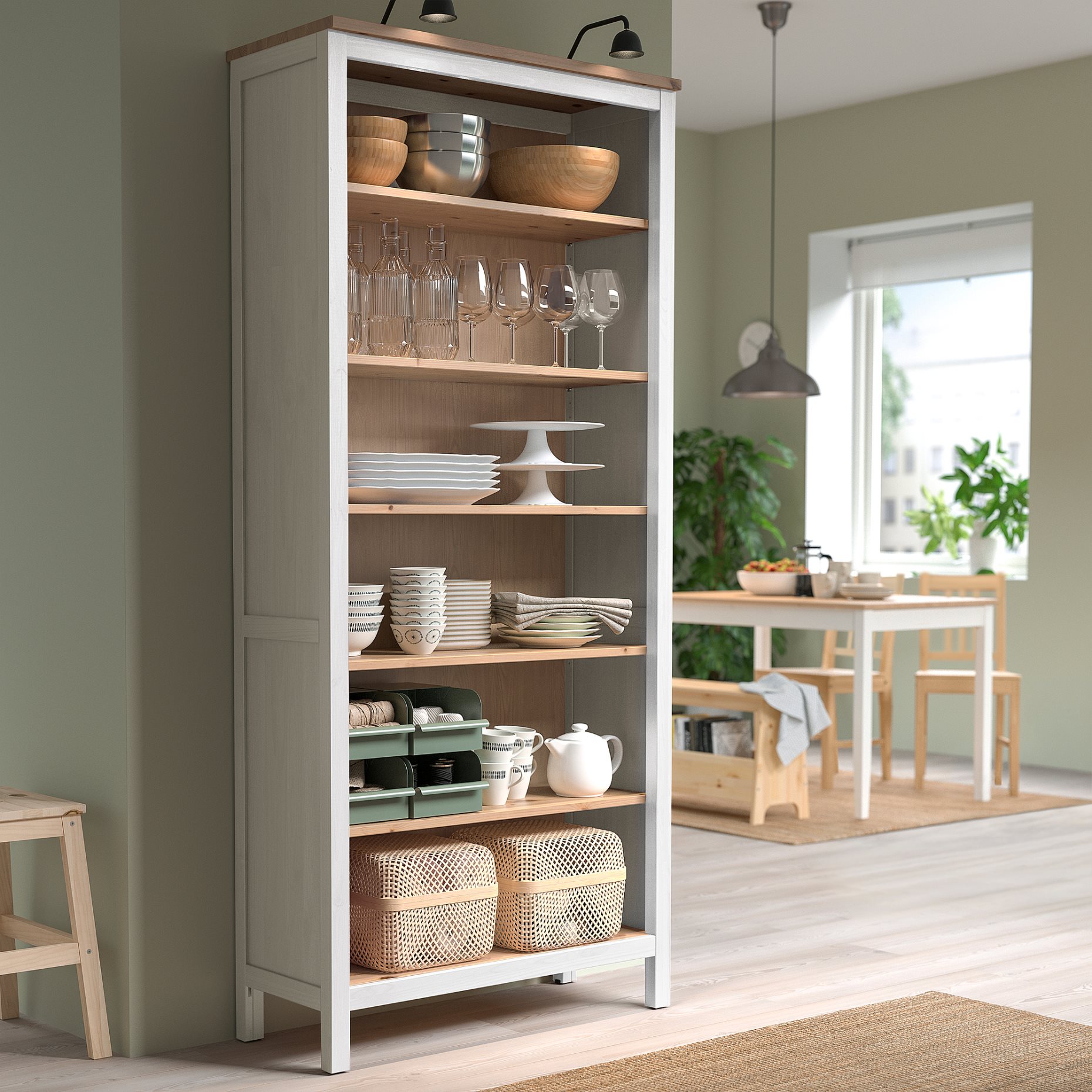 HEMNES, bookcase, 604.135.02