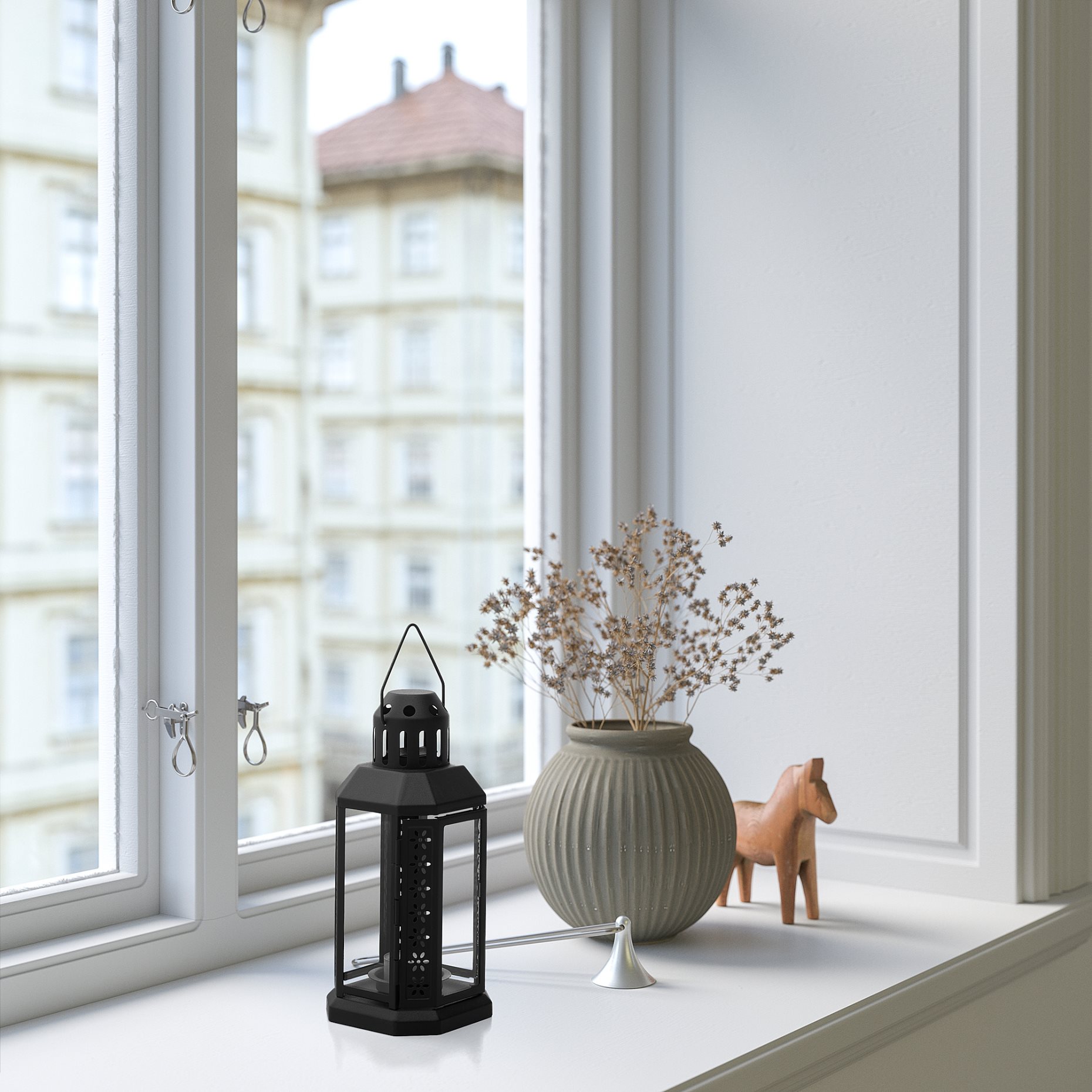 ENRUM, lantern for tealight, in/outdoor, 22 cm, 604.451.12