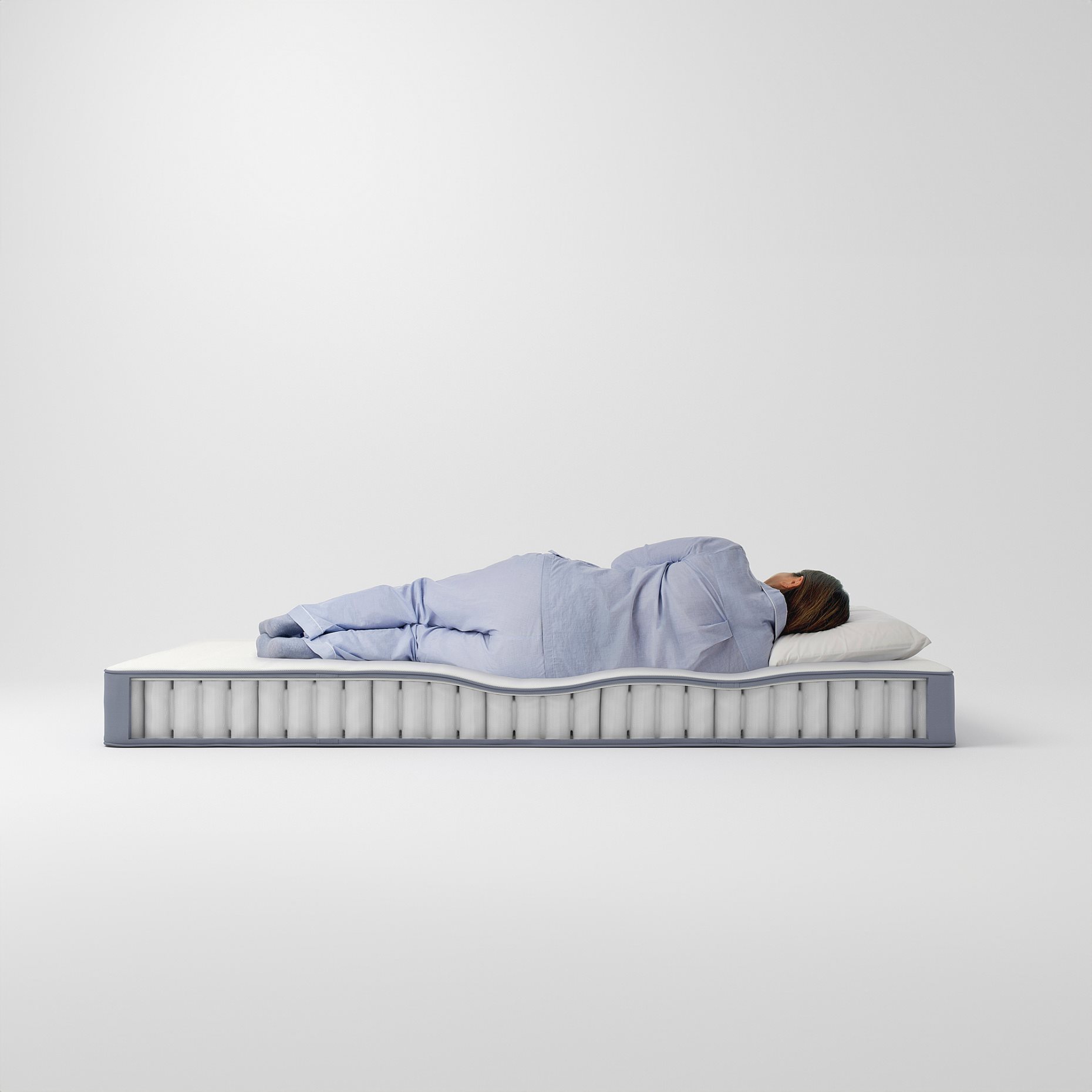 VESTERÖY, pocket sprung mattress/firm, 120x200 cm, 604.700.88
