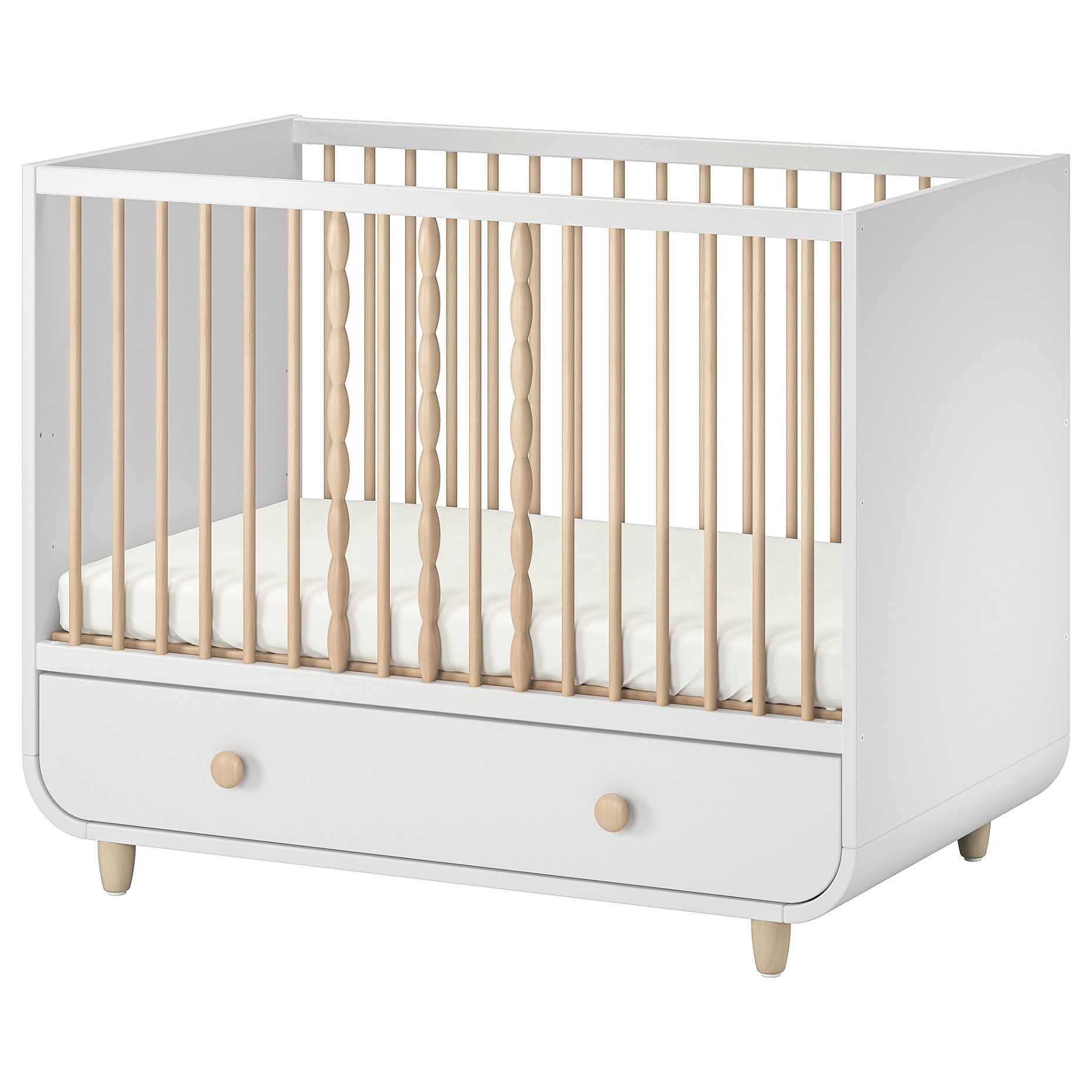 MYLLRA, cot with drawer, 70x140 cm, 604.835.90