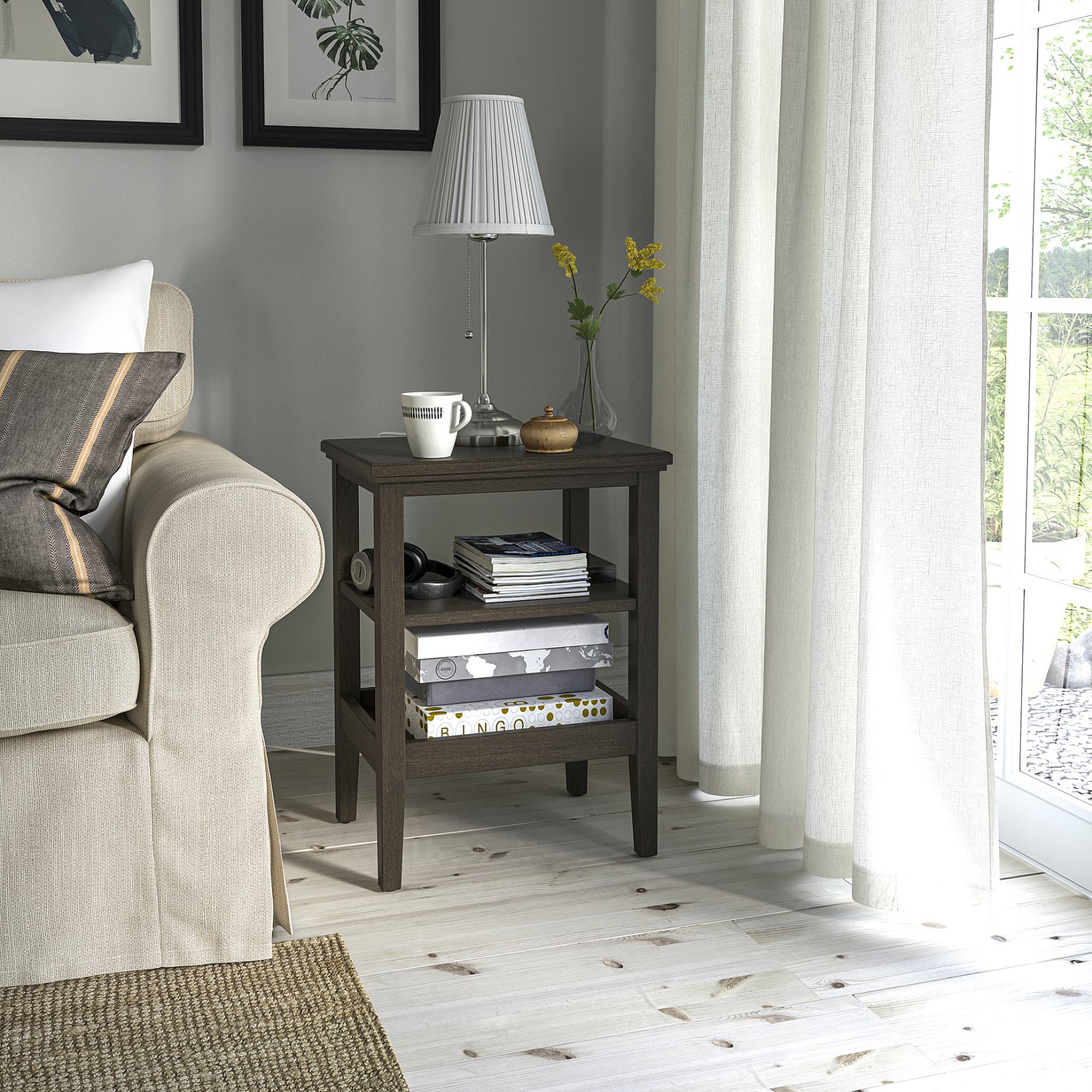 IDANÄS, βοηθητικό τραπεζάκι, 46x36 cm, 604.960.45