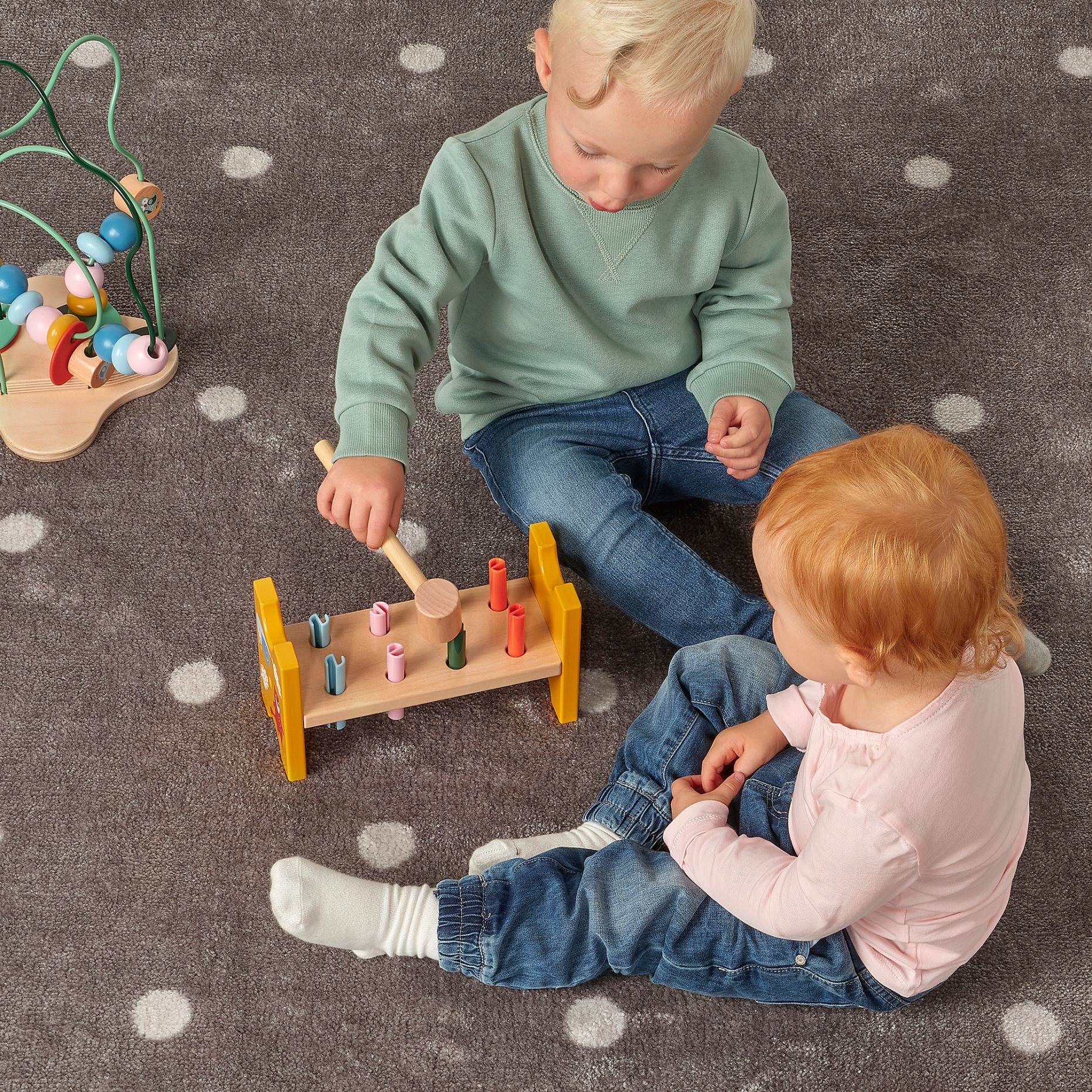 UPPSTÅ, παιχνίδι, καρφιά και σφυρί, 605.138.89