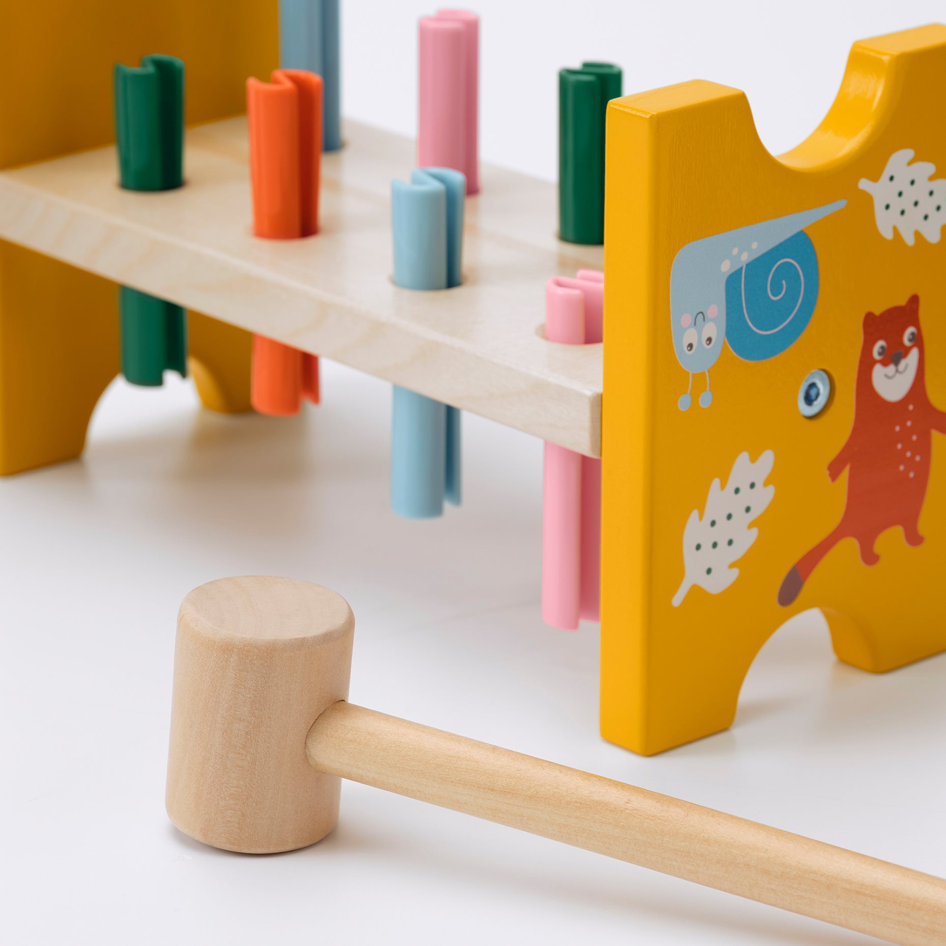 UPPSTÅ, toy hammering block, 605.138.89