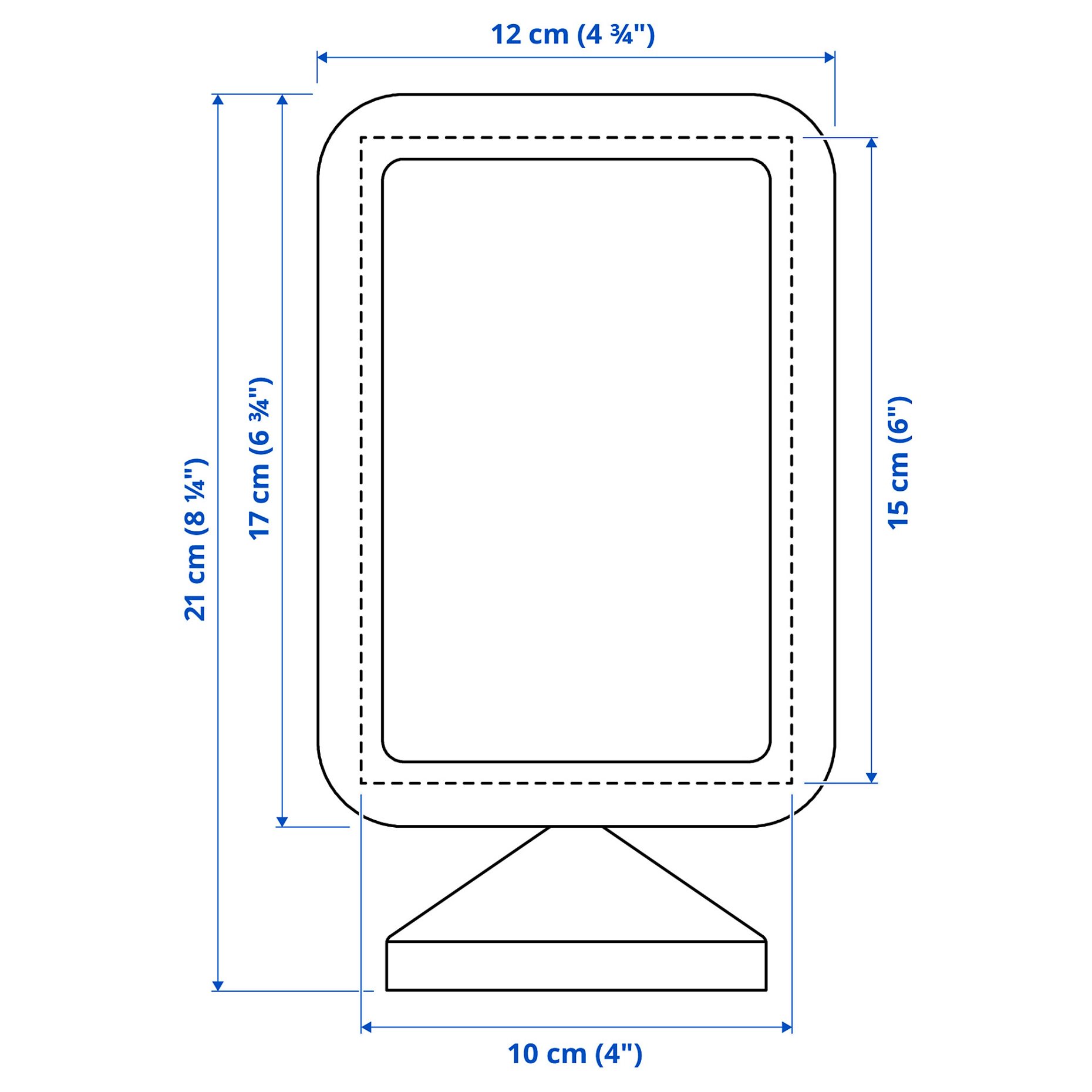 FIKONTRAD, frame, 10x15 cm, 605.187.16