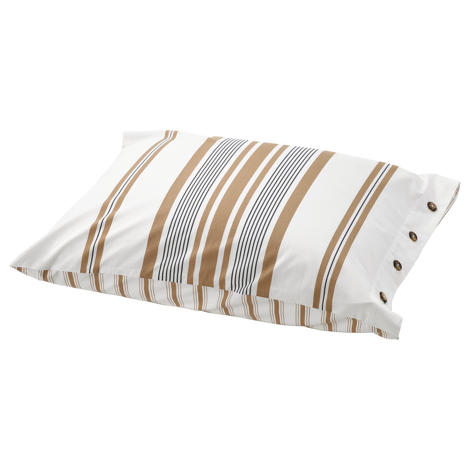 LAPPDUNÖRT, pillowcase/striped, 50x60 cm, 605.264.34