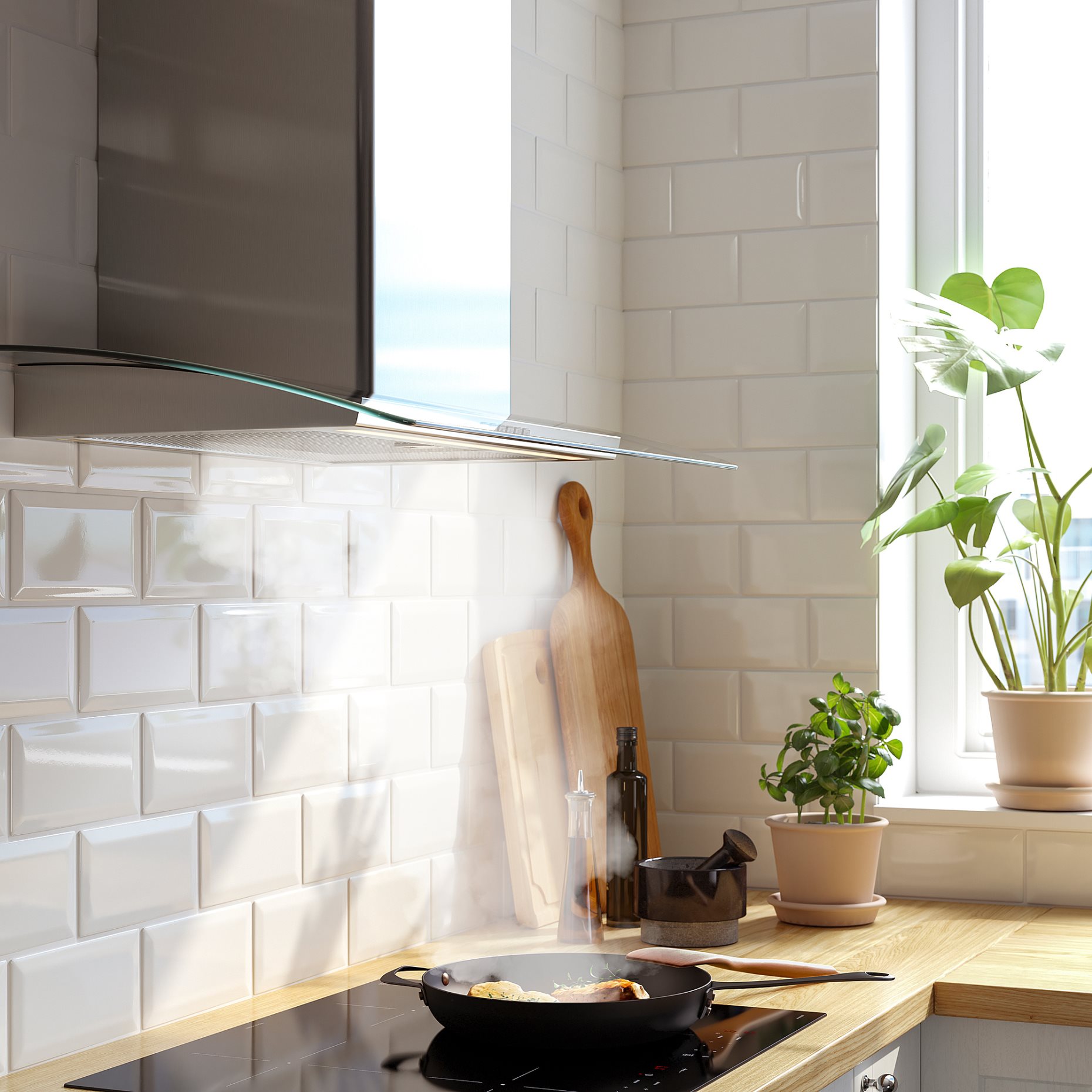 BALANSERAD, απορροφητήρας τοίχου, 80 cm, 605.269.95