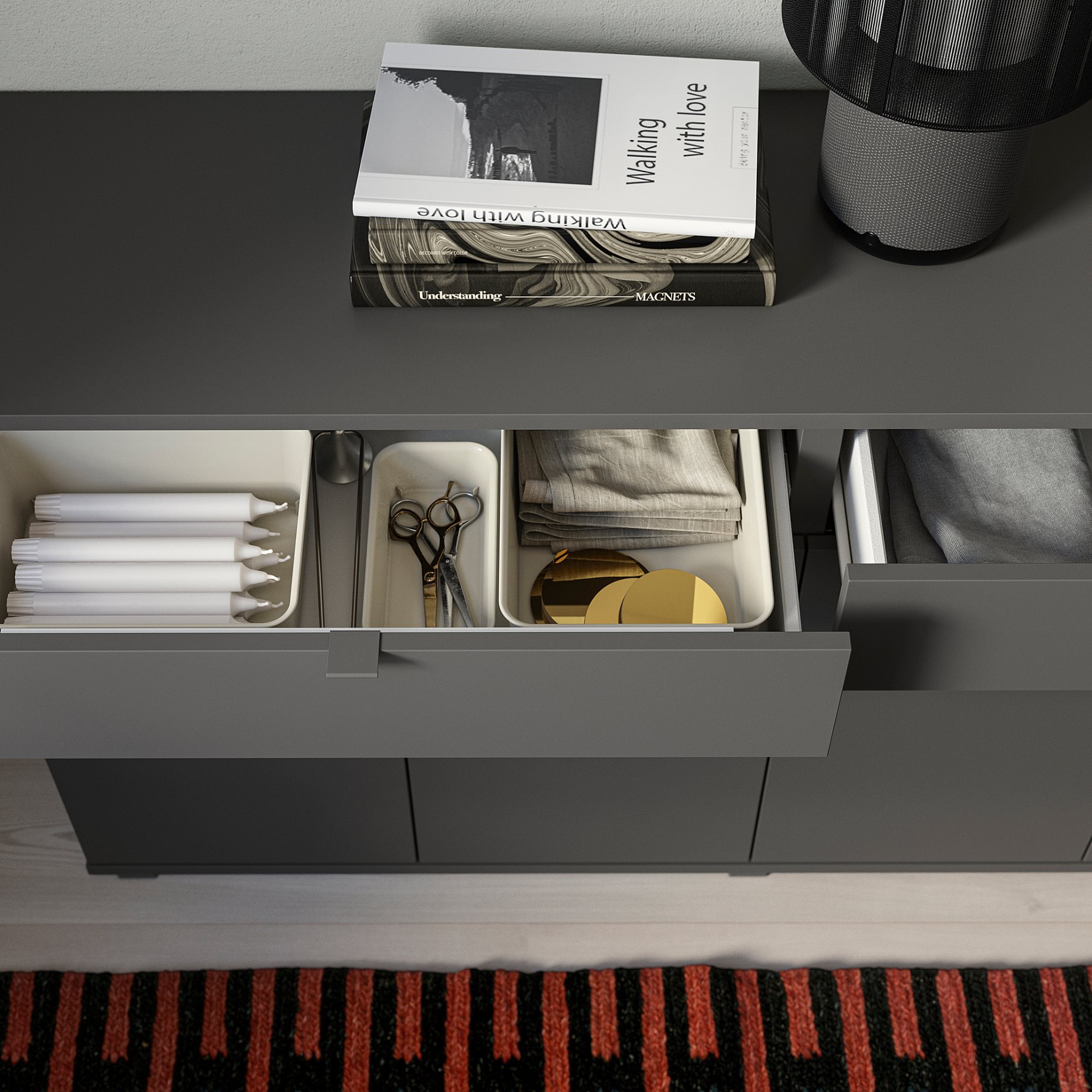 VIHALS, μπουφές, 140x37x75 cm, 605.429.24