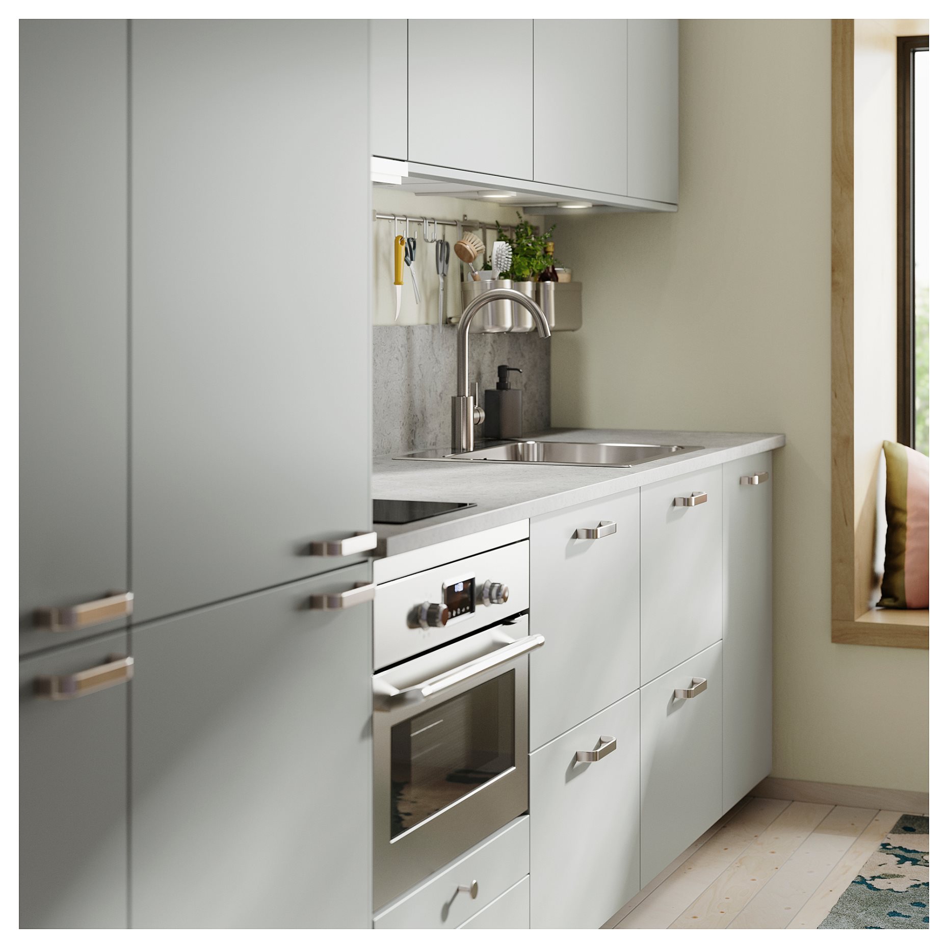 KALERUM, handle set of 2, 138 mm, 605.536.44