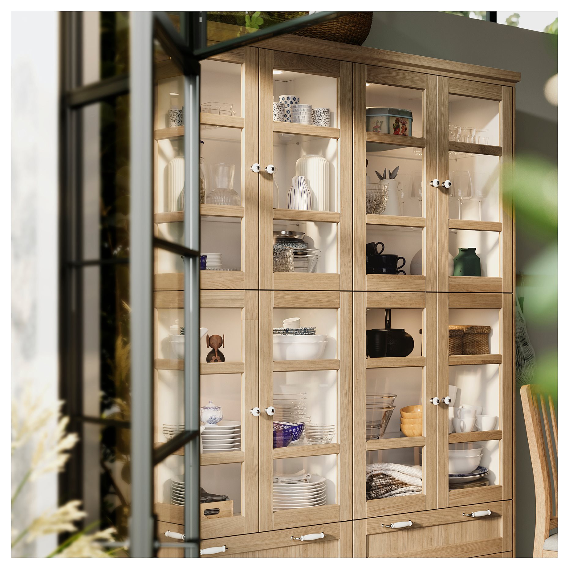 KLINGSTORP, knob set of 2, 30 mm, 605.536.82