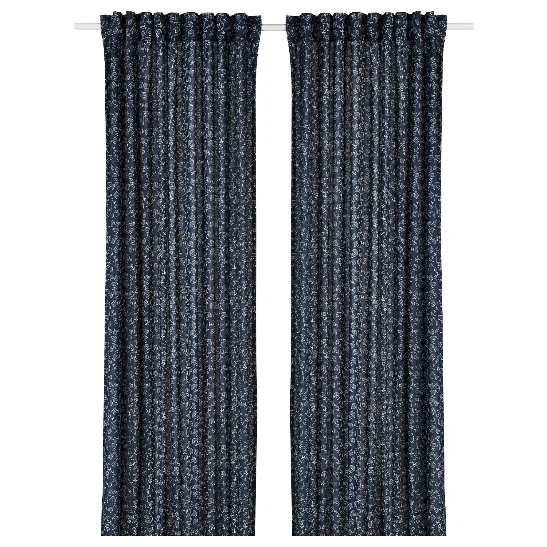 TRYSTÄVMAL, curtains 1 pair, 145x300 cm, 605.565.05