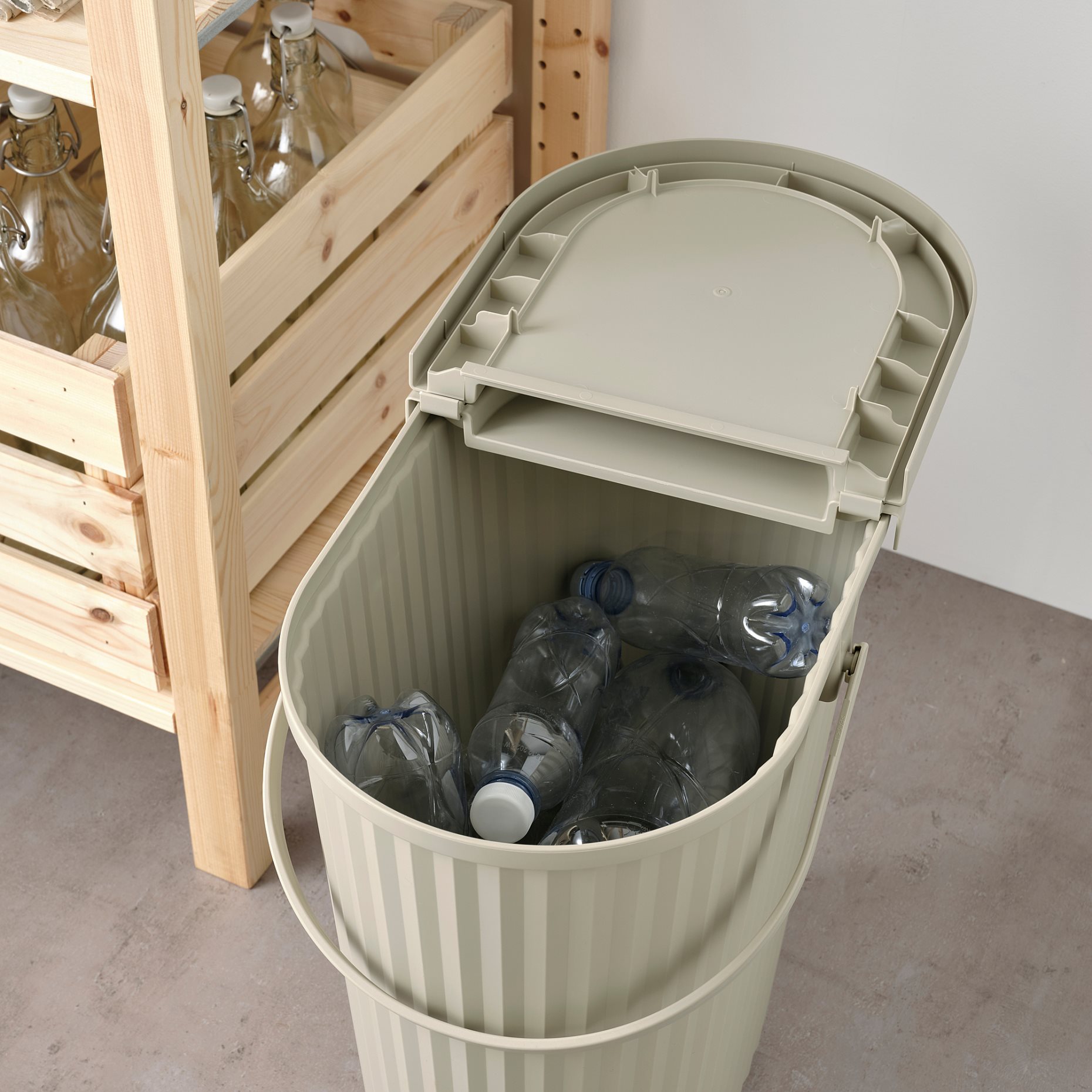 DAMMANG, bin with lid, 26 l, 605.599.76
