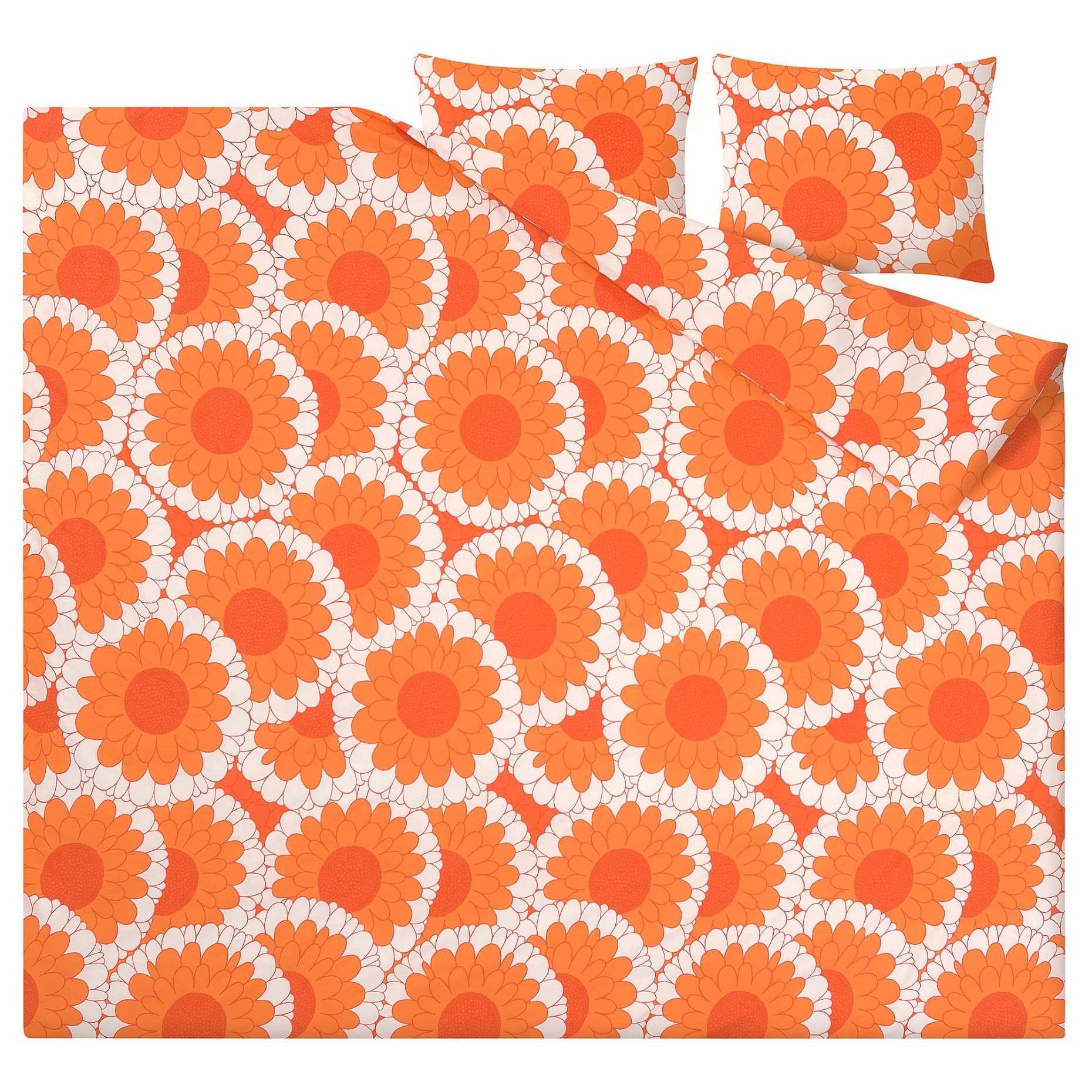 KRANSMALVA, duvet cover and 2 pillowcases, 240x220/50x60 cm, 605.720.15